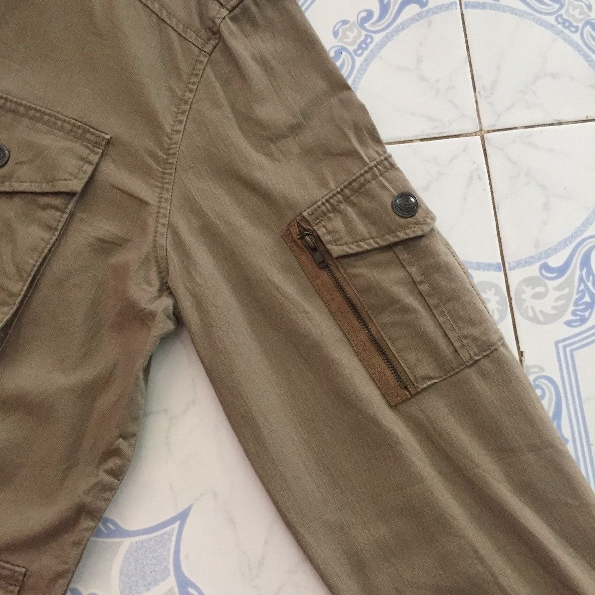 Japanese Brand Multi Pockets Outdoor Utility Cargo Style Jacket Size US L / EU 52-54 / 3 - 11 Thumbnail