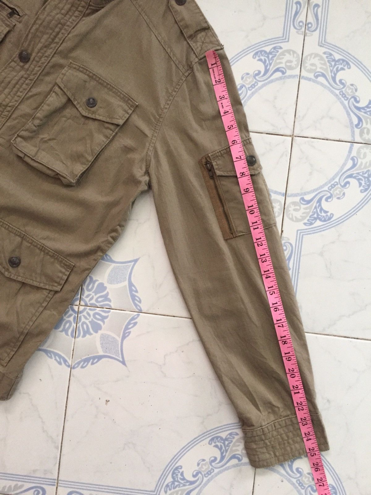 Japanese Brand Multi Pockets Outdoor Utility Cargo Style Jacket Size US L / EU 52-54 / 3 - 17 Thumbnail