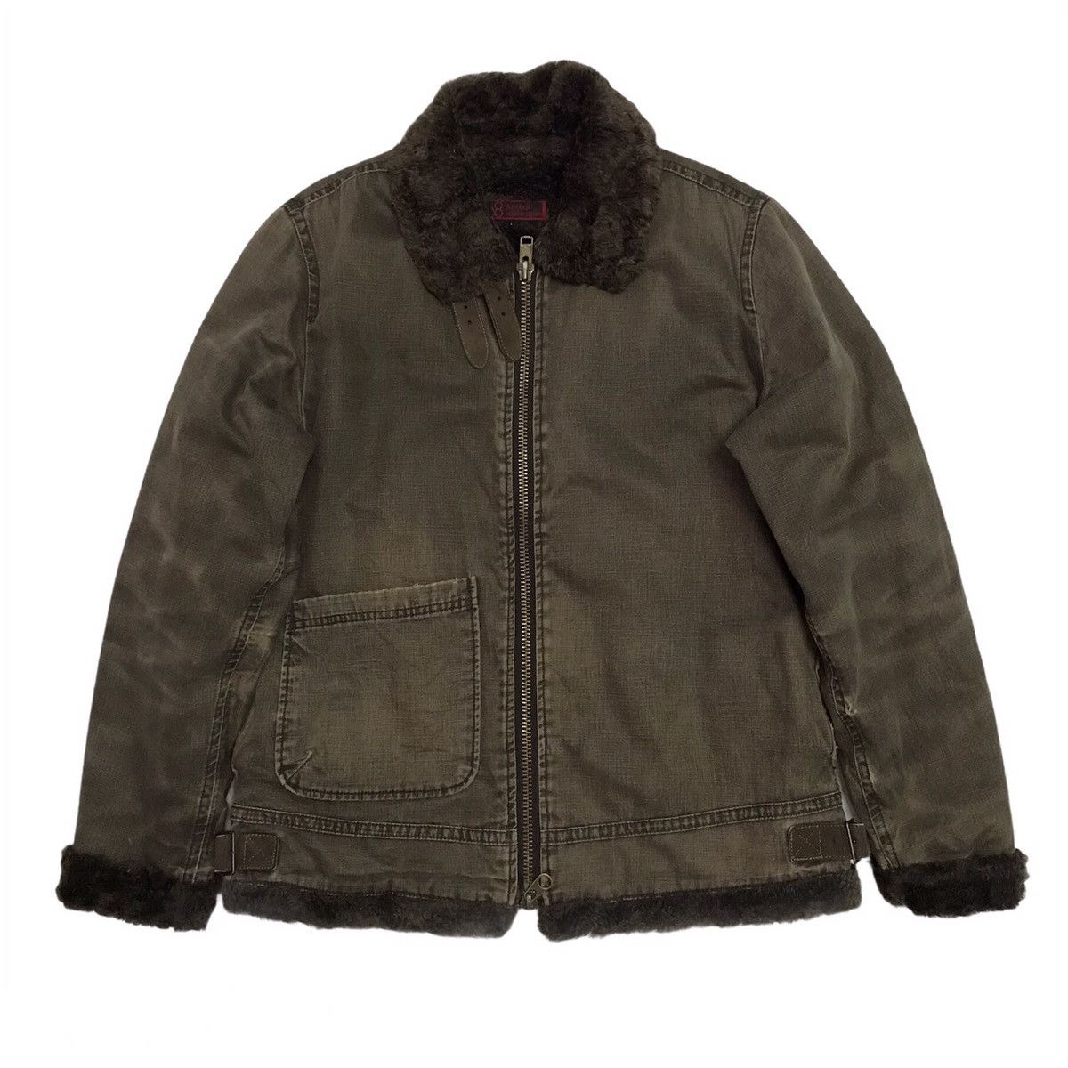 Johnbull Vtg Johnbull Kojima Japan Sherpa Hairy Jacket Size US L / EU 52-54 / 3 - 1 Thumbnail
