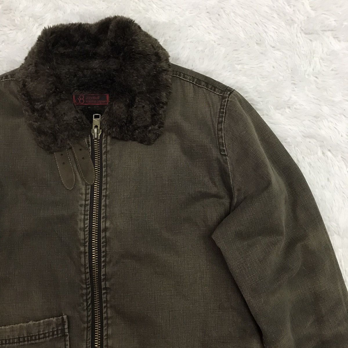 Johnbull Vtg Johnbull Kojima Japan Sherpa Hairy Jacket Size US L / EU 52-54 / 3 - 5 Thumbnail