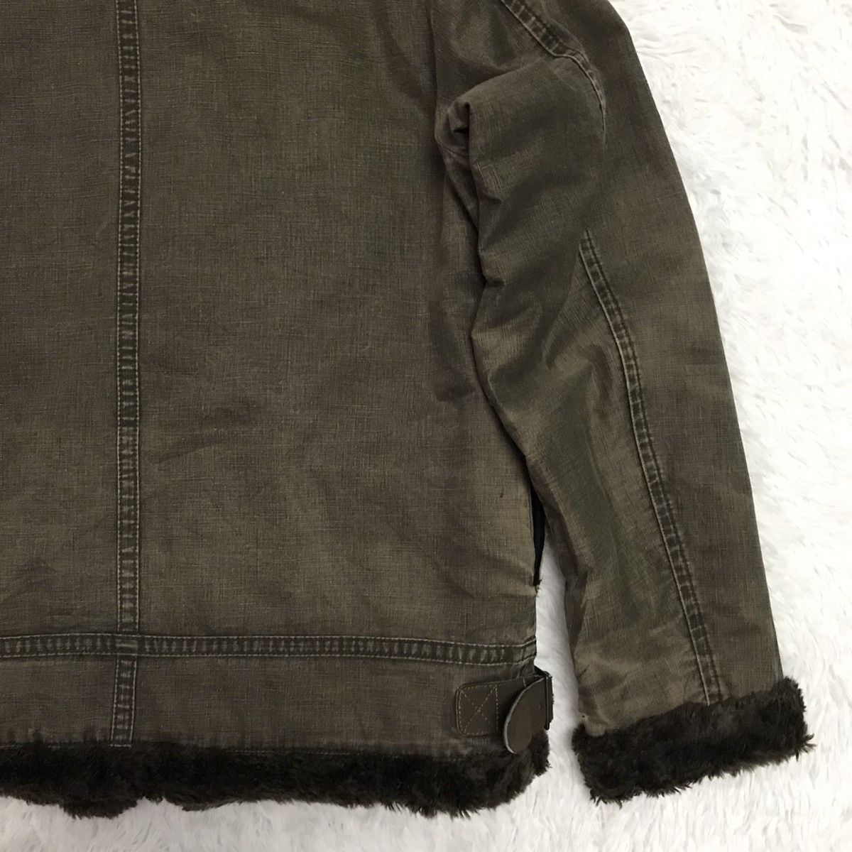Johnbull Vtg Johnbull Kojima Japan Sherpa Hairy Jacket Size US L / EU 52-54 / 3 - 13 Thumbnail