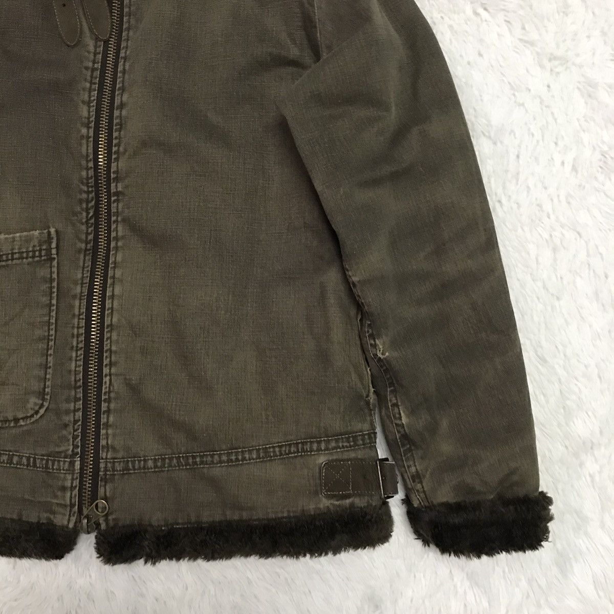 Johnbull Vtg Johnbull Kojima Japan Sherpa Hairy Jacket Size US L / EU 52-54 / 3 - 4 Thumbnail