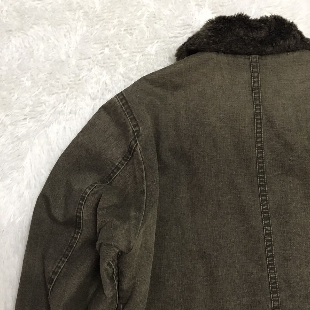Johnbull Vtg Johnbull Kojima Japan Sherpa Hairy Jacket Size US L / EU 52-54 / 3 - 15 Thumbnail