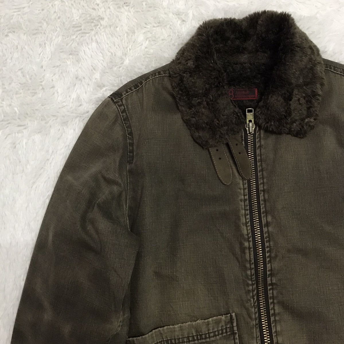 Johnbull Vtg Johnbull Kojima Japan Sherpa Hairy Jacket Size US L / EU 52-54 / 3 - 6 Thumbnail
