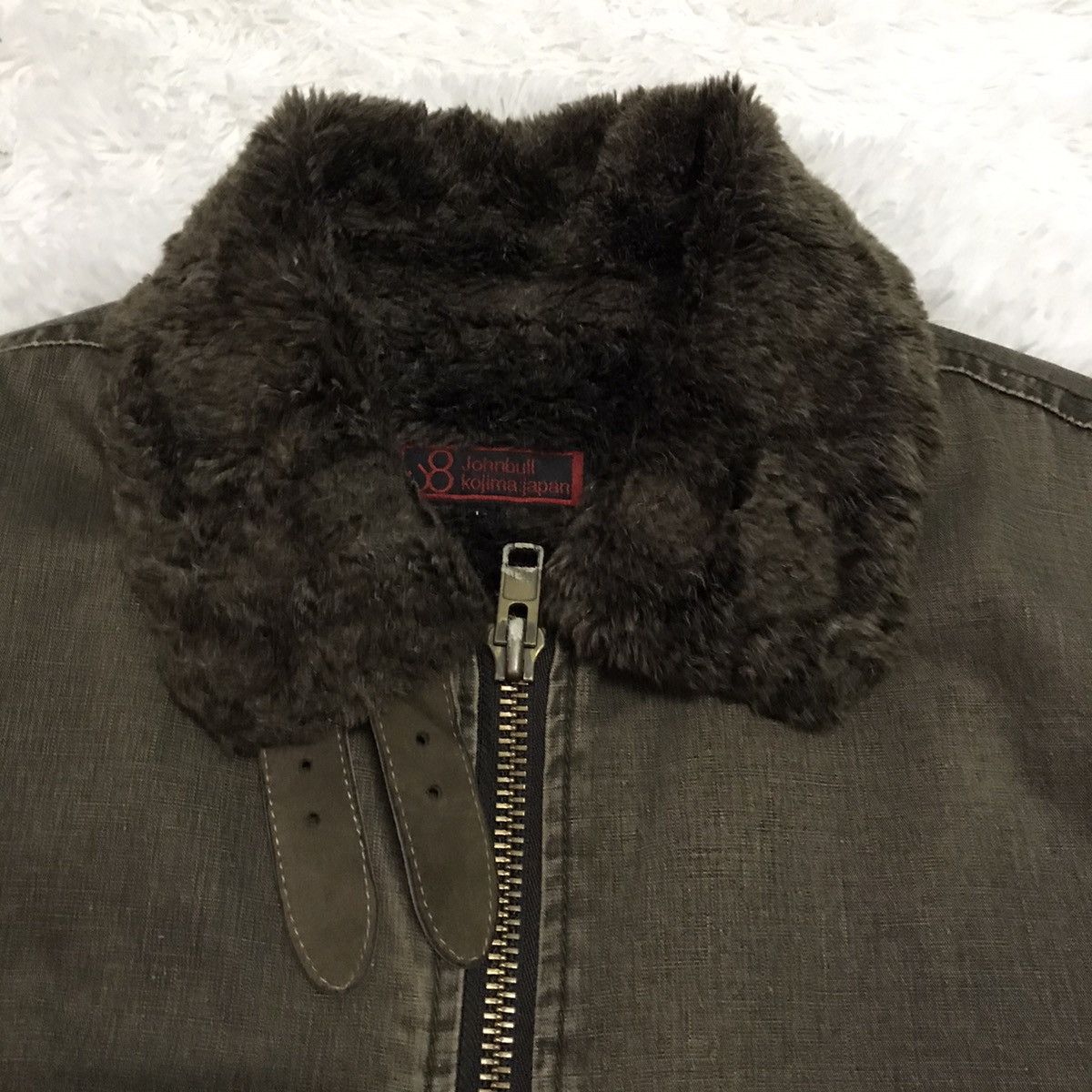 Johnbull Vtg Johnbull Kojima Japan Sherpa Hairy Jacket Size US L / EU 52-54 / 3 - 7 Thumbnail