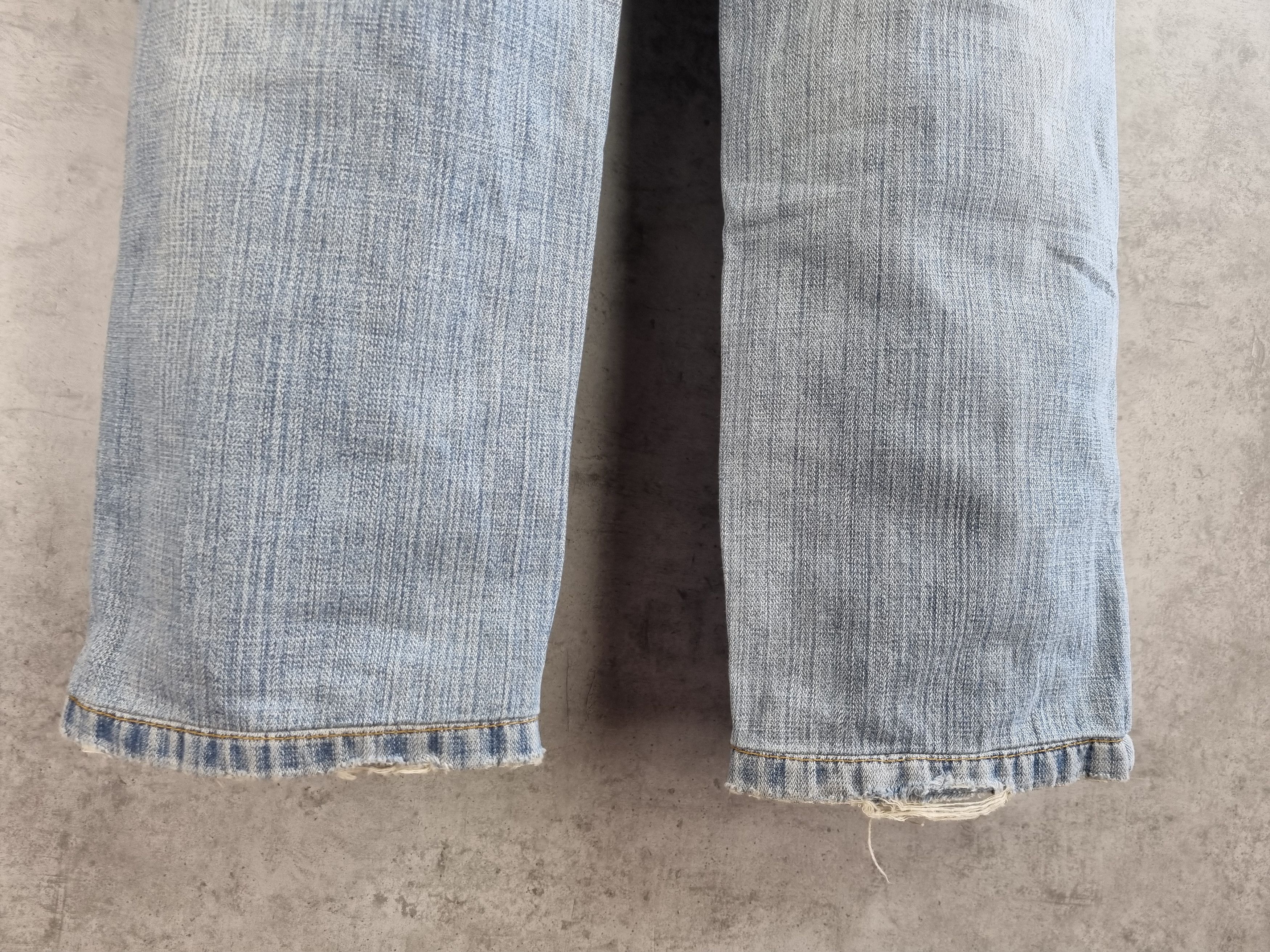 Dolce & Gabbana 2006 Ripped Dirty Color Dolce and Gabbana Denim Jean Size US 36 / EU 52 - 18 Thumbnail