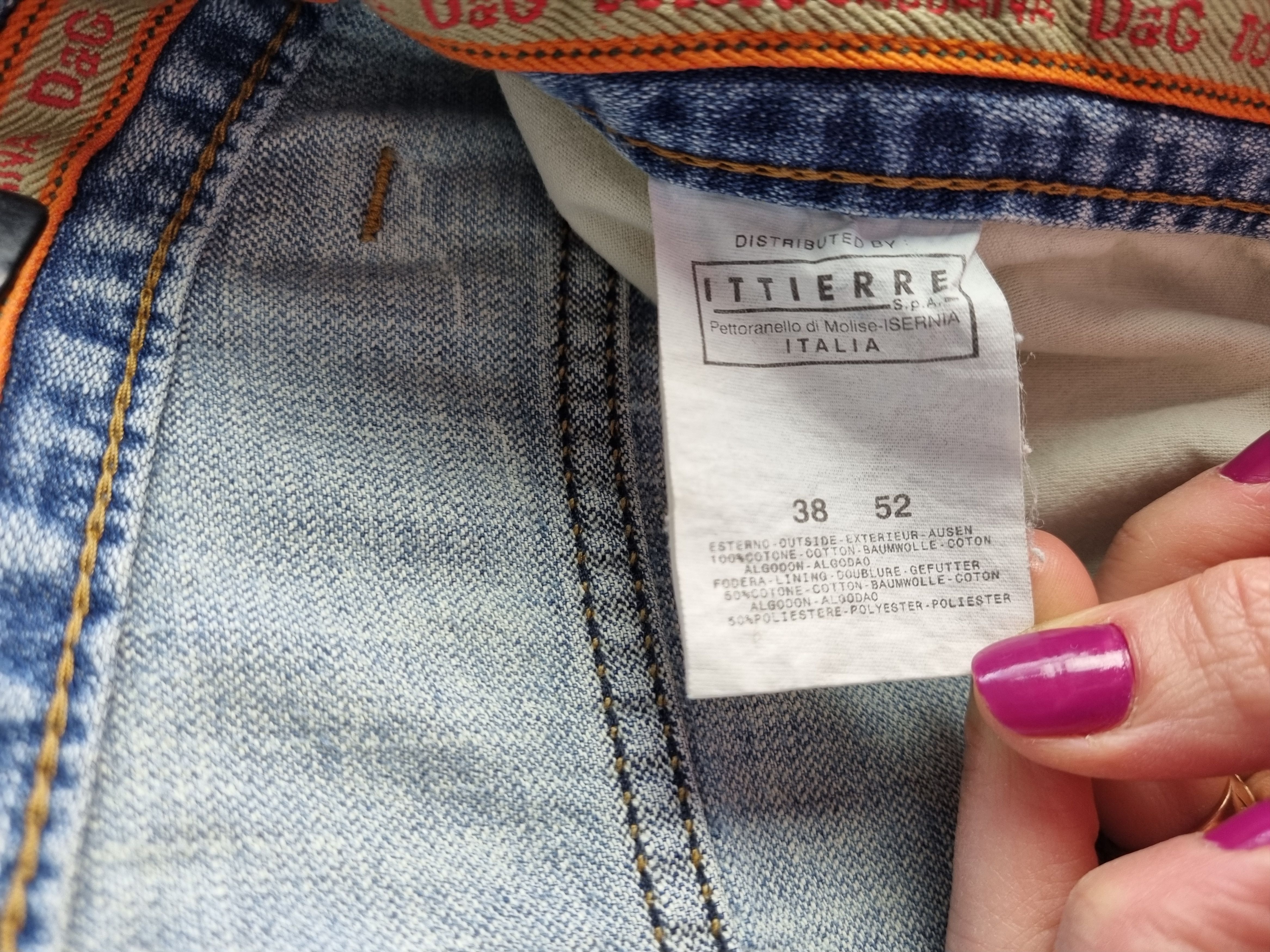Dolce & Gabbana 2006 Ripped Dirty Color Dolce and Gabbana Denim Jean Size US 36 / EU 52 - 14 Thumbnail