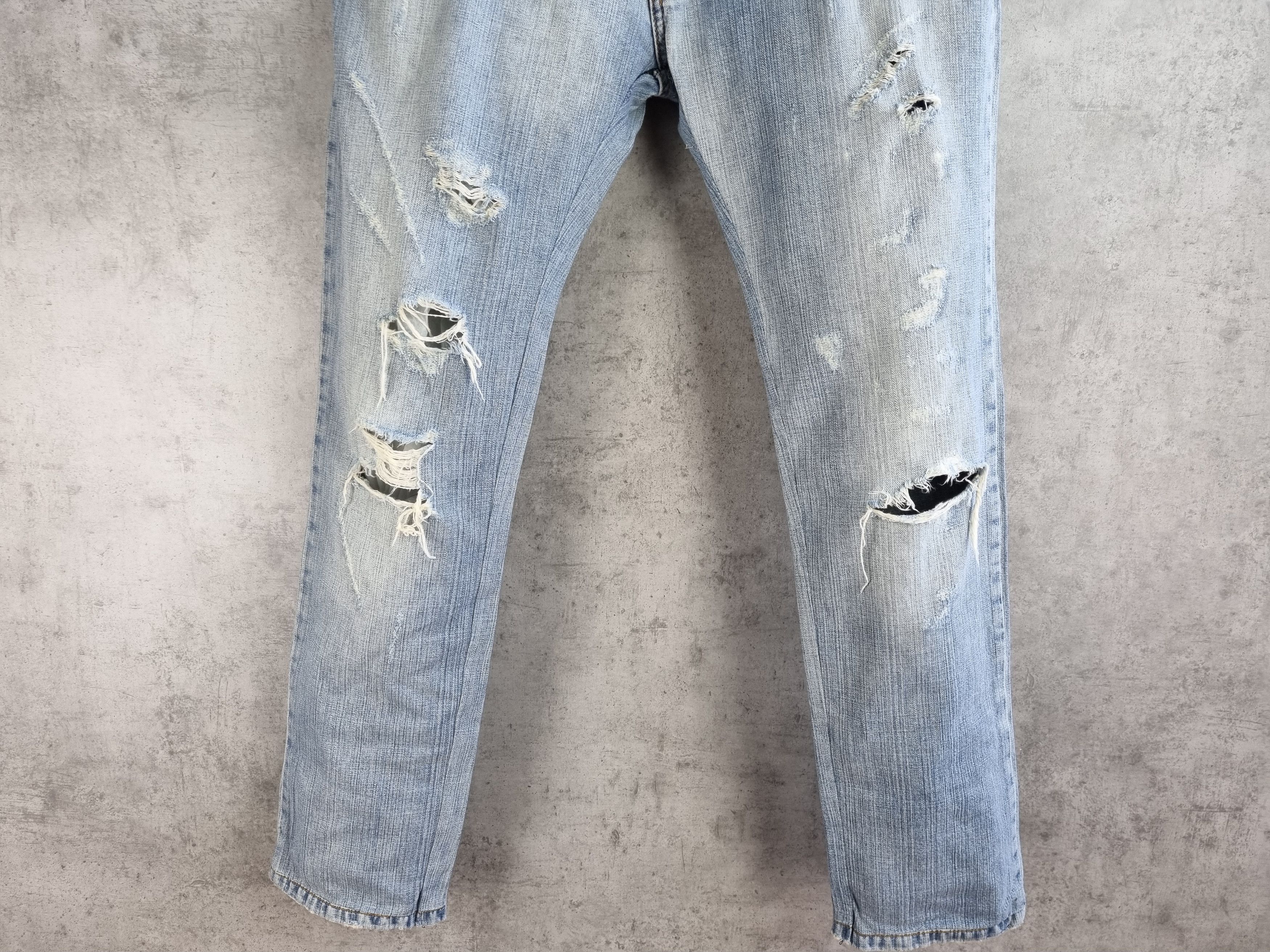 Dolce & Gabbana 2006 Ripped Dirty Color Dolce and Gabbana Denim Jean Size US 36 / EU 52 - 7 Thumbnail