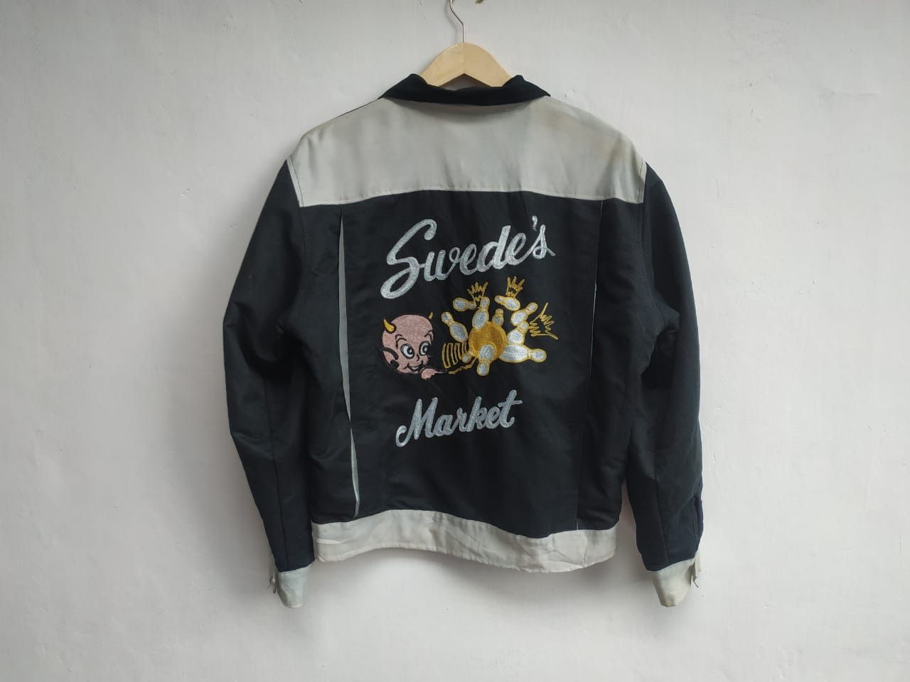 Japanese Brand Fit S to M,Vintage Houston Ten Strike Bowling Jacket Size US M / EU 48-50 / 2 - 15 Thumbnail