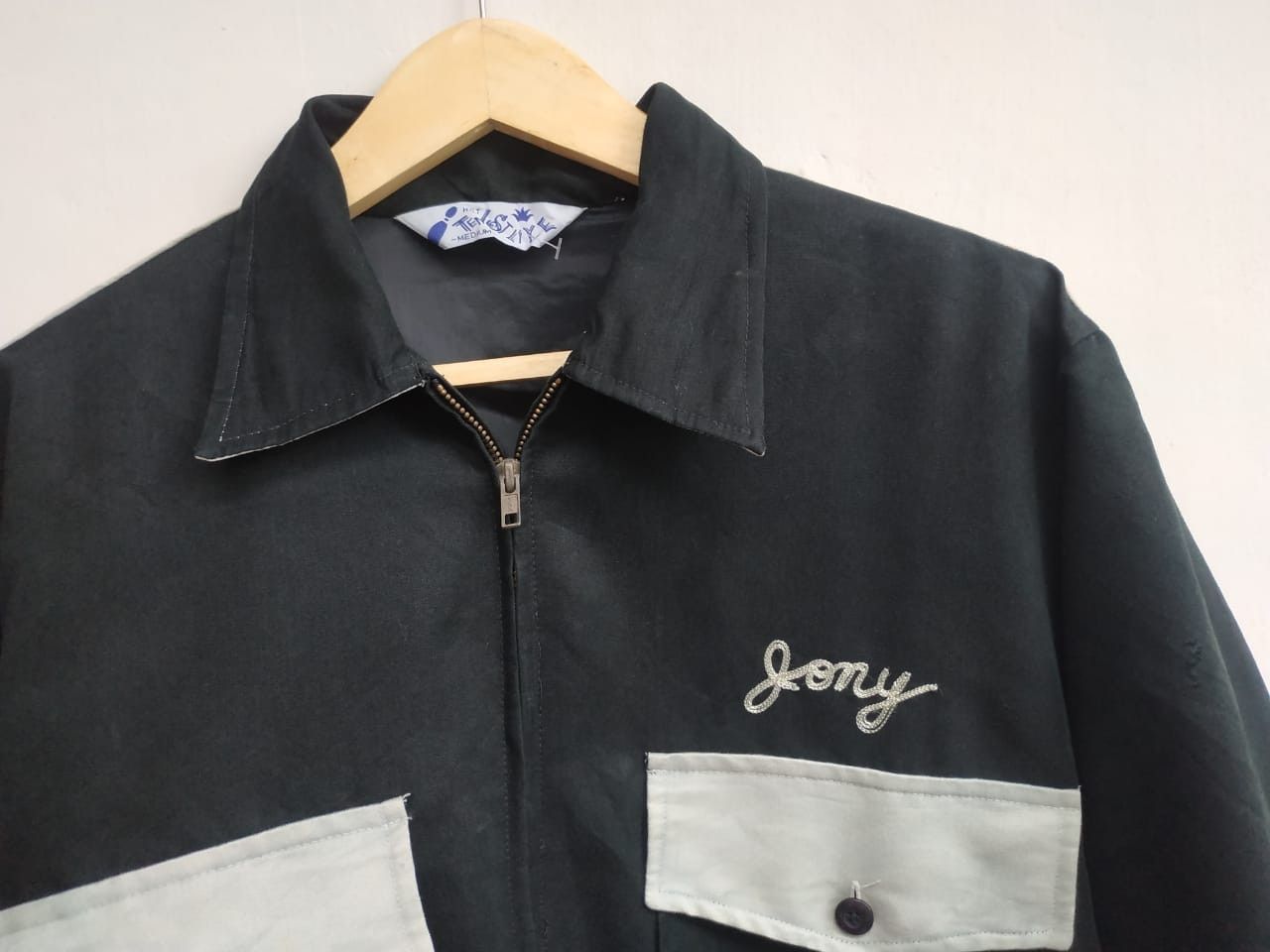 Japanese Brand Fit S to M,Vintage Houston Ten Strike Bowling Jacket Size US M / EU 48-50 / 2 - 5 Thumbnail