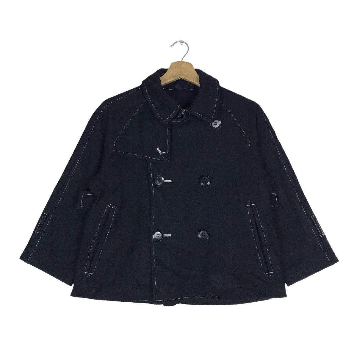 Vintage Japanese Brand Double Breasted Boxy Jacket