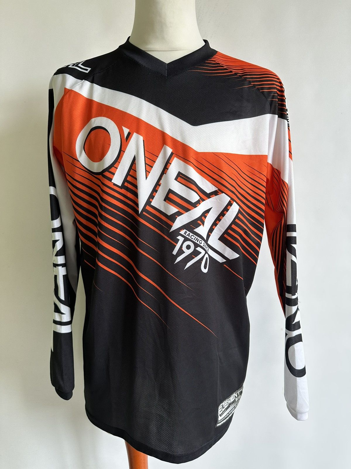 Vintage O’Neal Element Series racing jersey shirt L/S Size US L / EU 52-54 / 3 - 2 Thumbnail