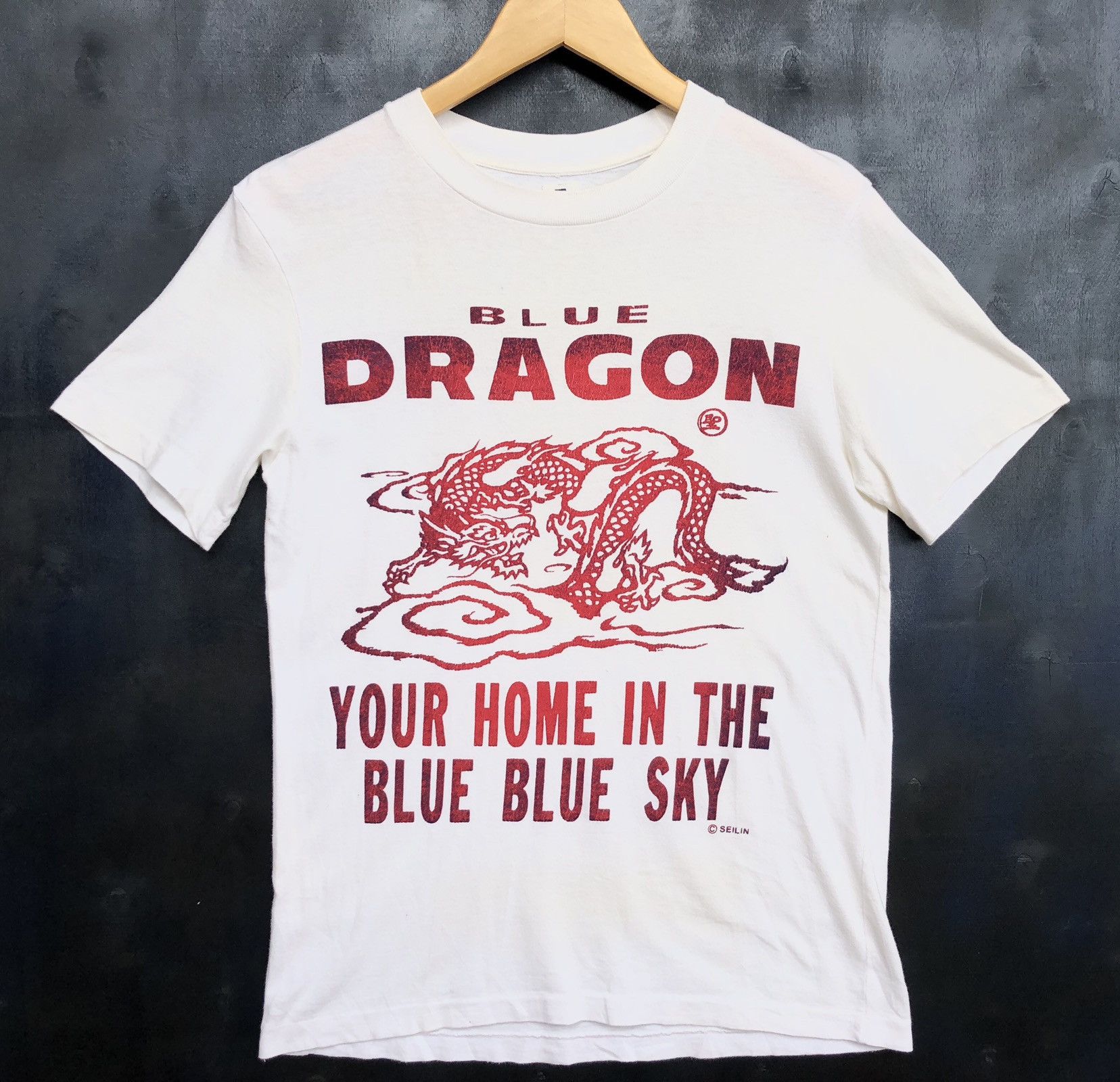 Blue Blue Japan HR Market Blue Dragon Printed Short Sleeve T-Shirt Size US S / EU 44-46 / 1 - 1 Thumbnail