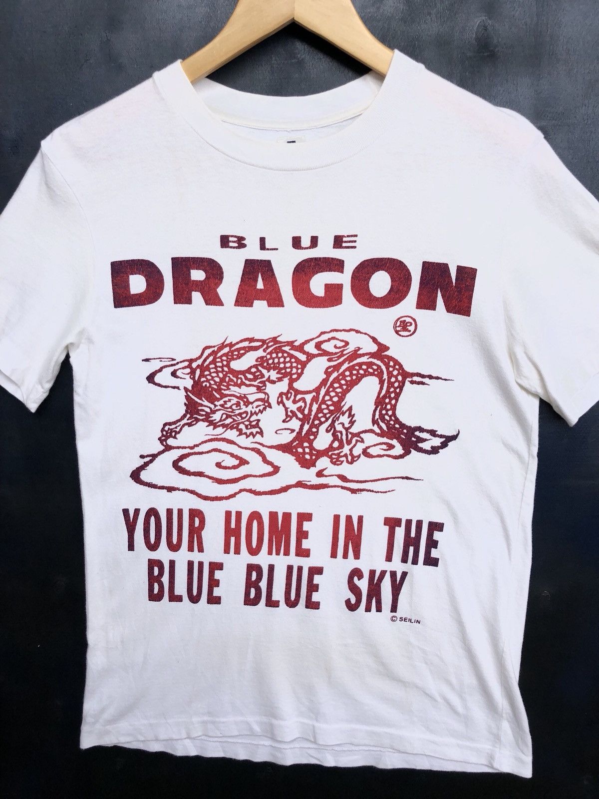 Blue Blue Japan HR Market Blue Dragon Printed Short Sleeve T-Shirt Size US S / EU 44-46 / 1 - 2 Thumbnail