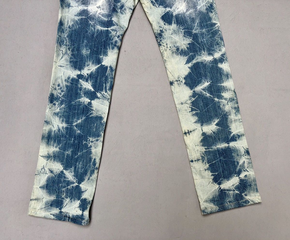 Japanese Brand Semantic Design Acid Wash Pattern Denim Pants Size US 31 - 8 Thumbnail