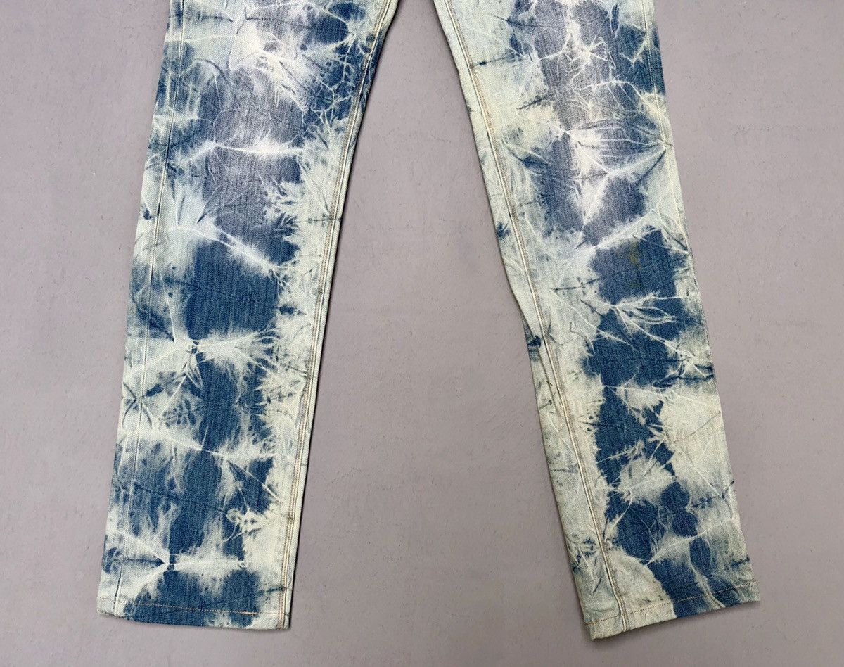 Japanese Brand Semantic Design Acid Wash Pattern Denim Pants Size US 31 - 3 Thumbnail