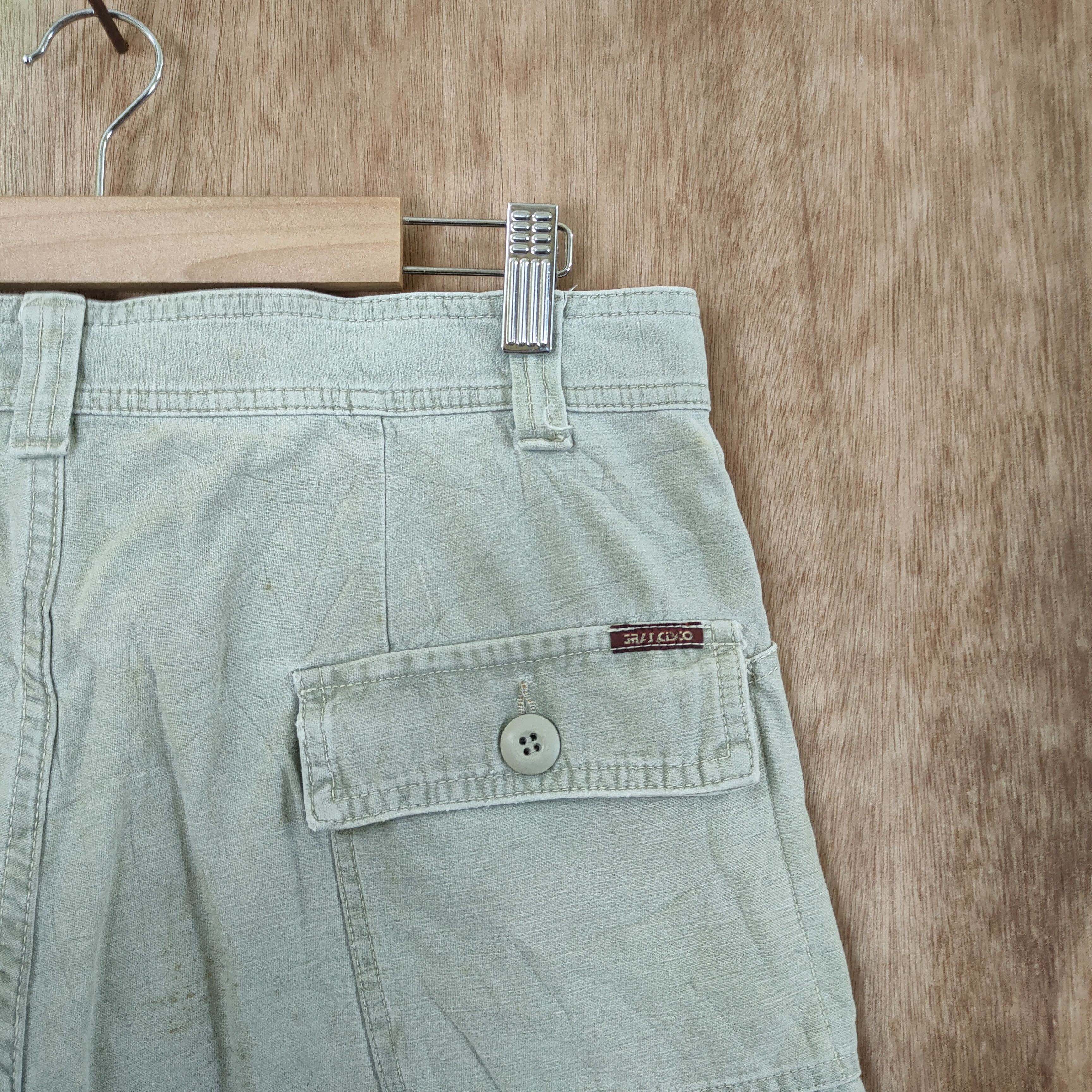 Japanese Brand GRANDCO FADED CARGO PANTS Size US 32 / EU 48 - 11 Thumbnail