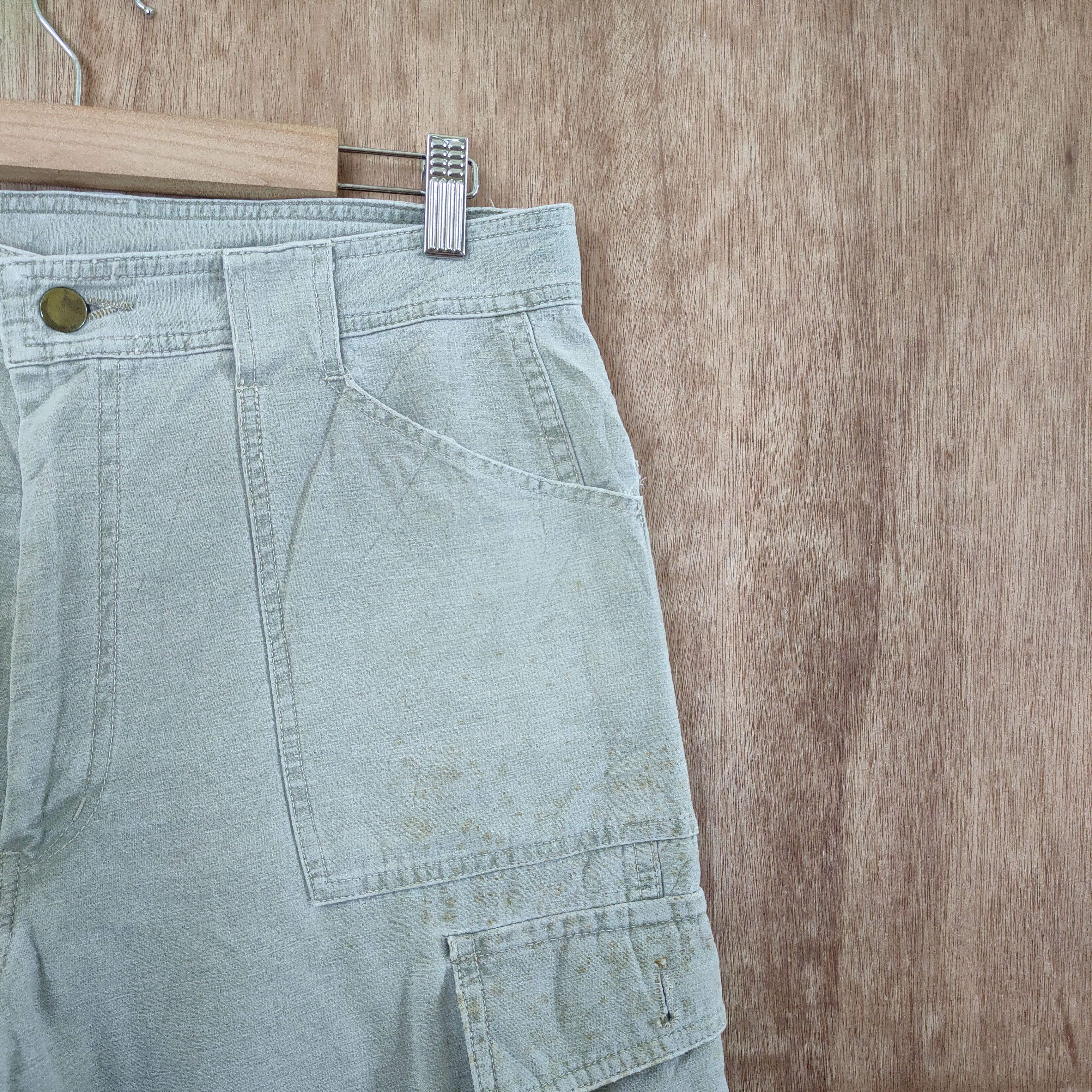 Japanese Brand GRANDCO FADED CARGO PANTS Size US 32 / EU 48 - 9 Thumbnail