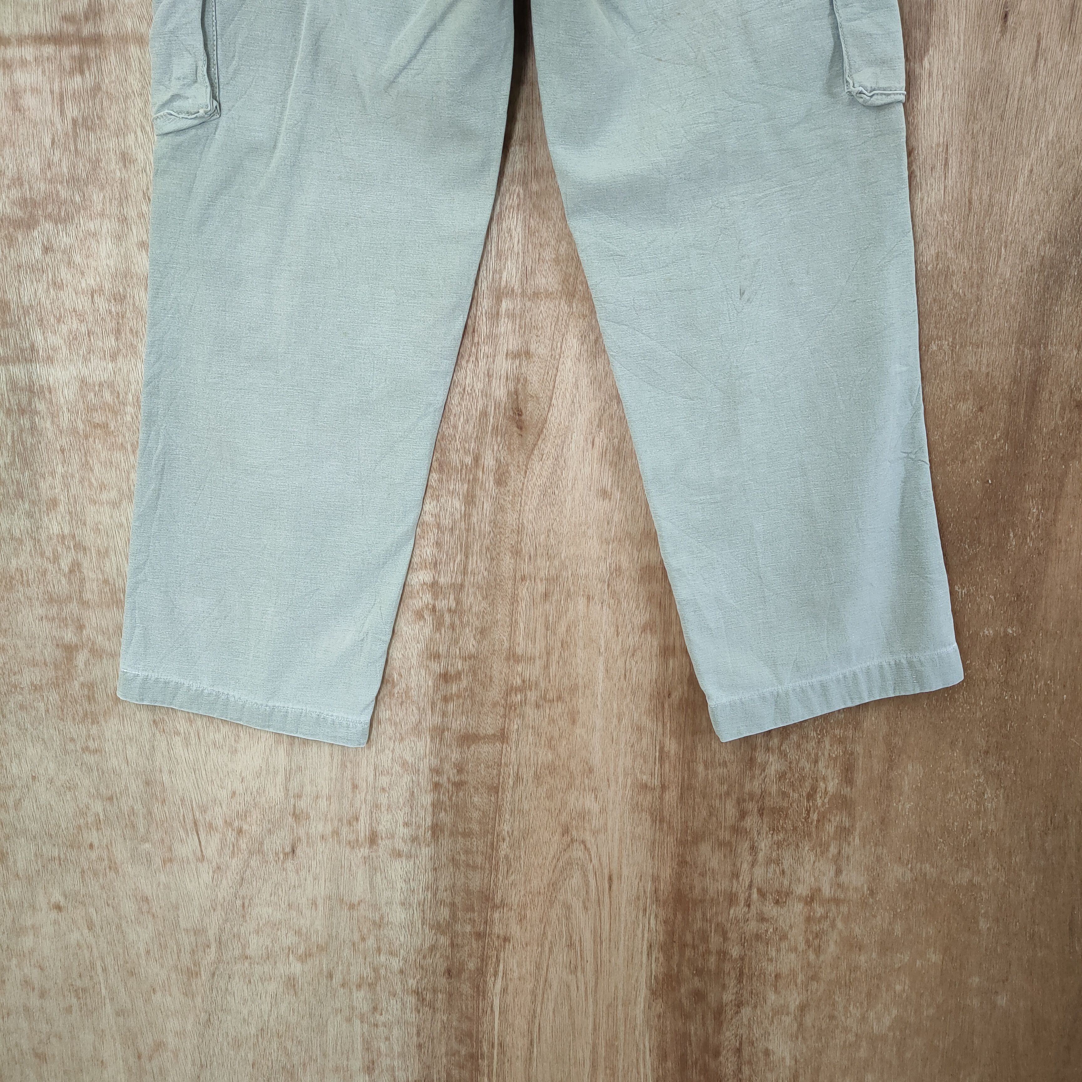 Japanese Brand GRANDCO FADED CARGO PANTS Size US 32 / EU 48 - 7 Thumbnail
