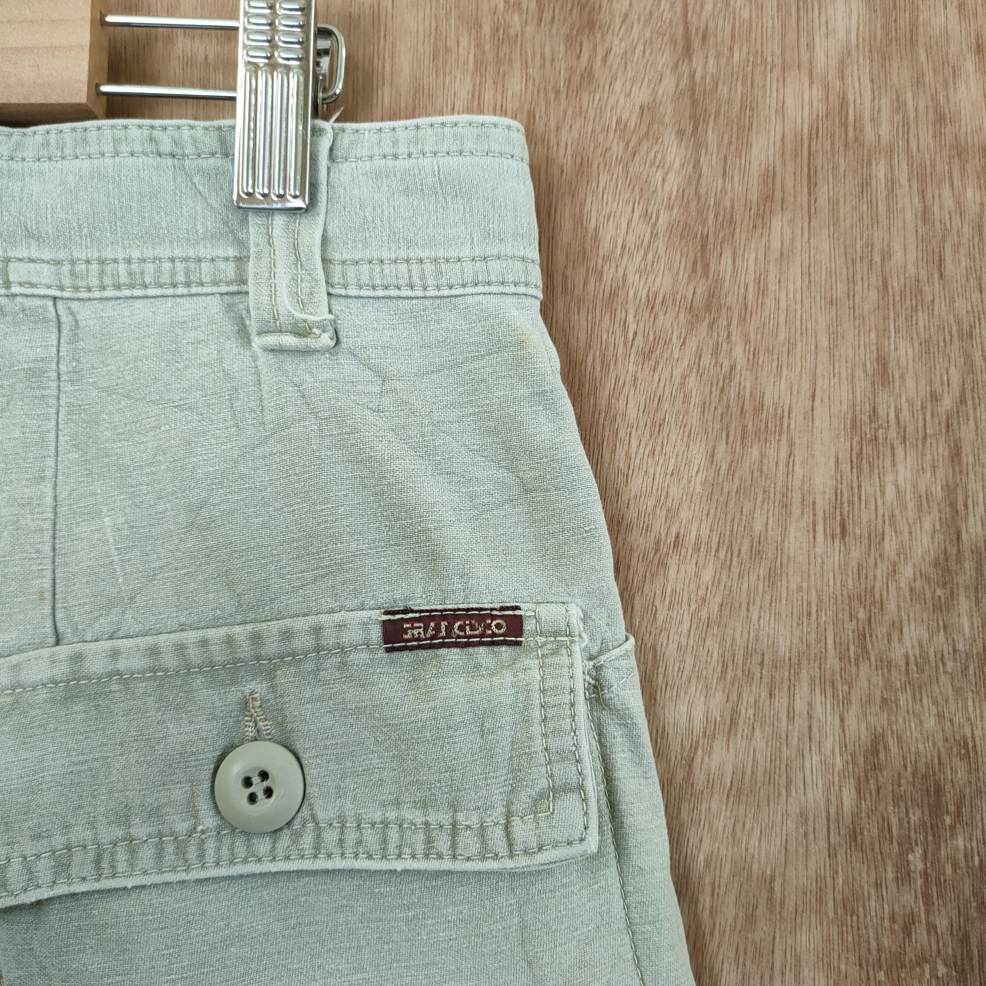 Japanese Brand GRANDCO FADED CARGO PANTS Size US 32 / EU 48 - 13 Thumbnail