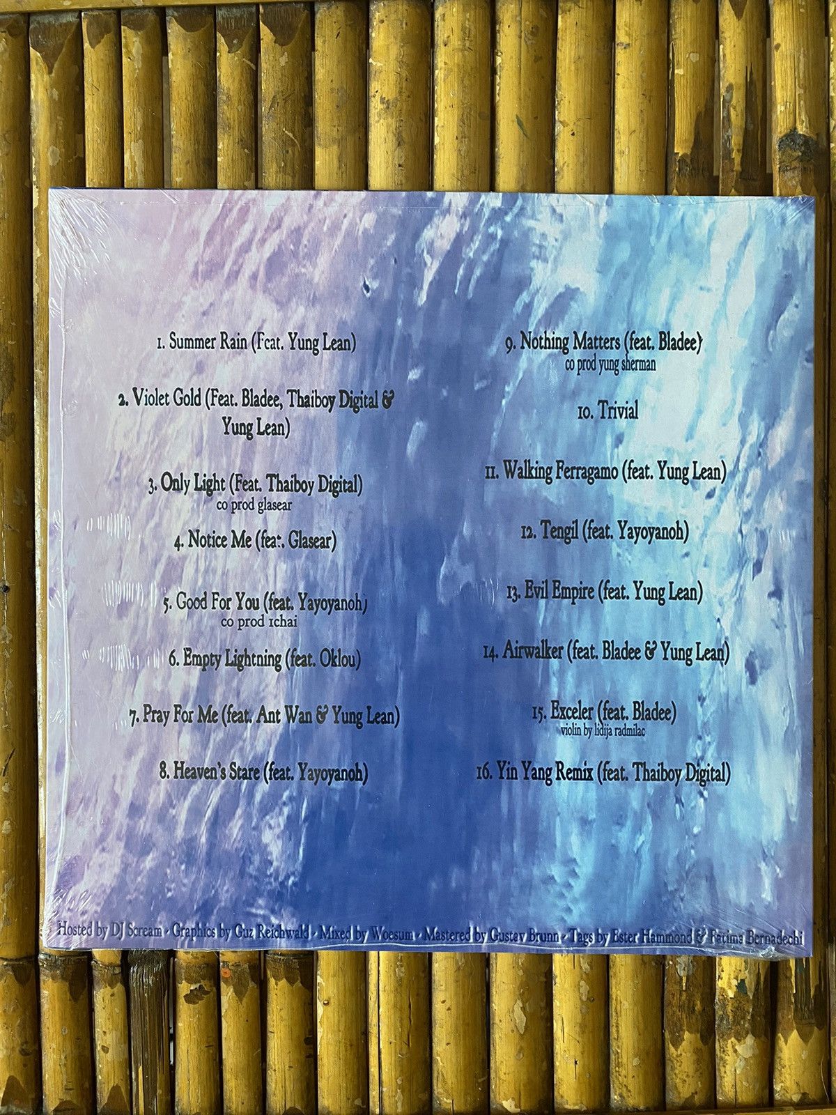Drain Gang Woesum Blue Summer 12" LP (1st press) Size ONE SIZE - 3 Thumbnail