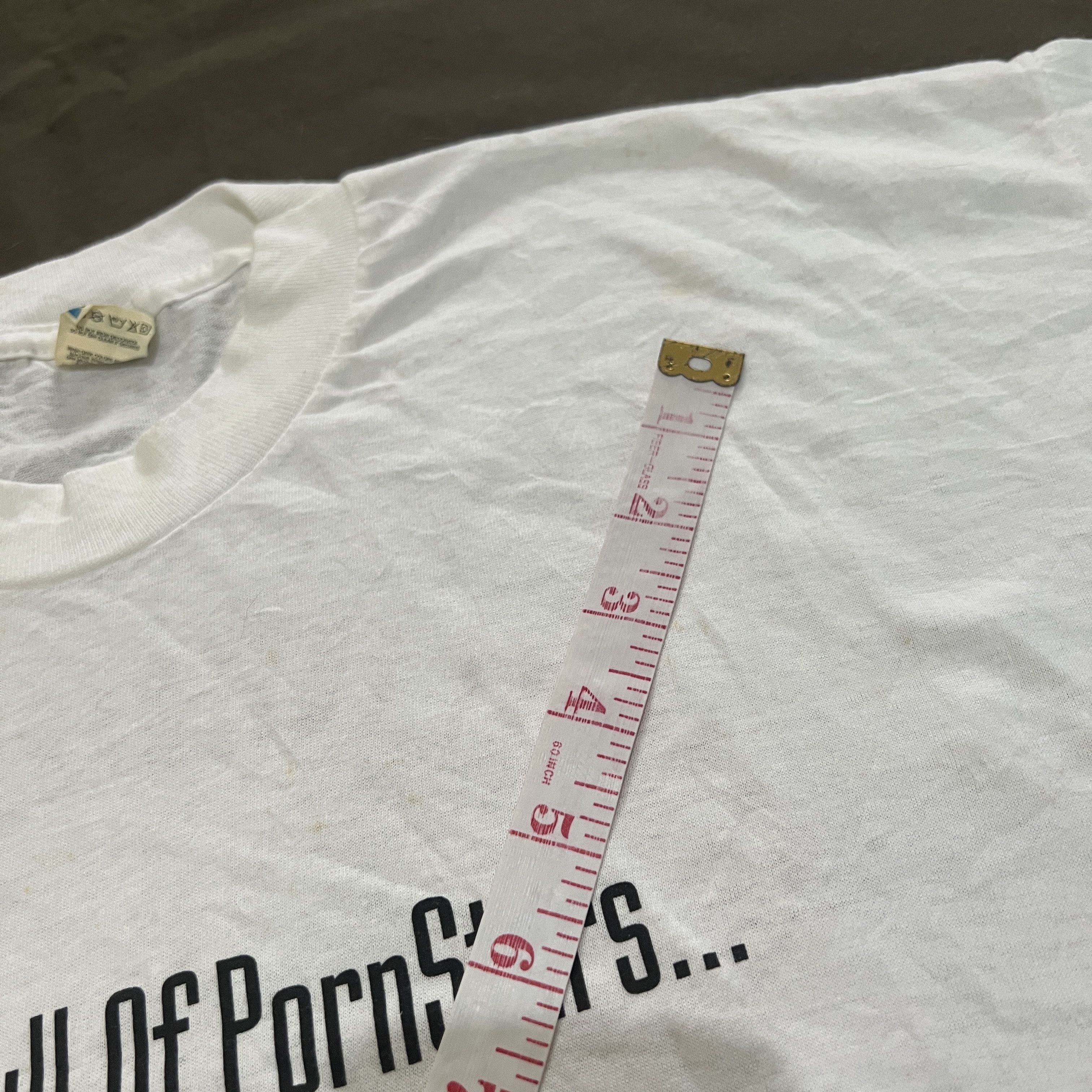 Vintage Vintage 90s ieg Tee Signed By Stephanie Swift Pornstars Size US XL / EU 56 / 4 - 16 Thumbnail