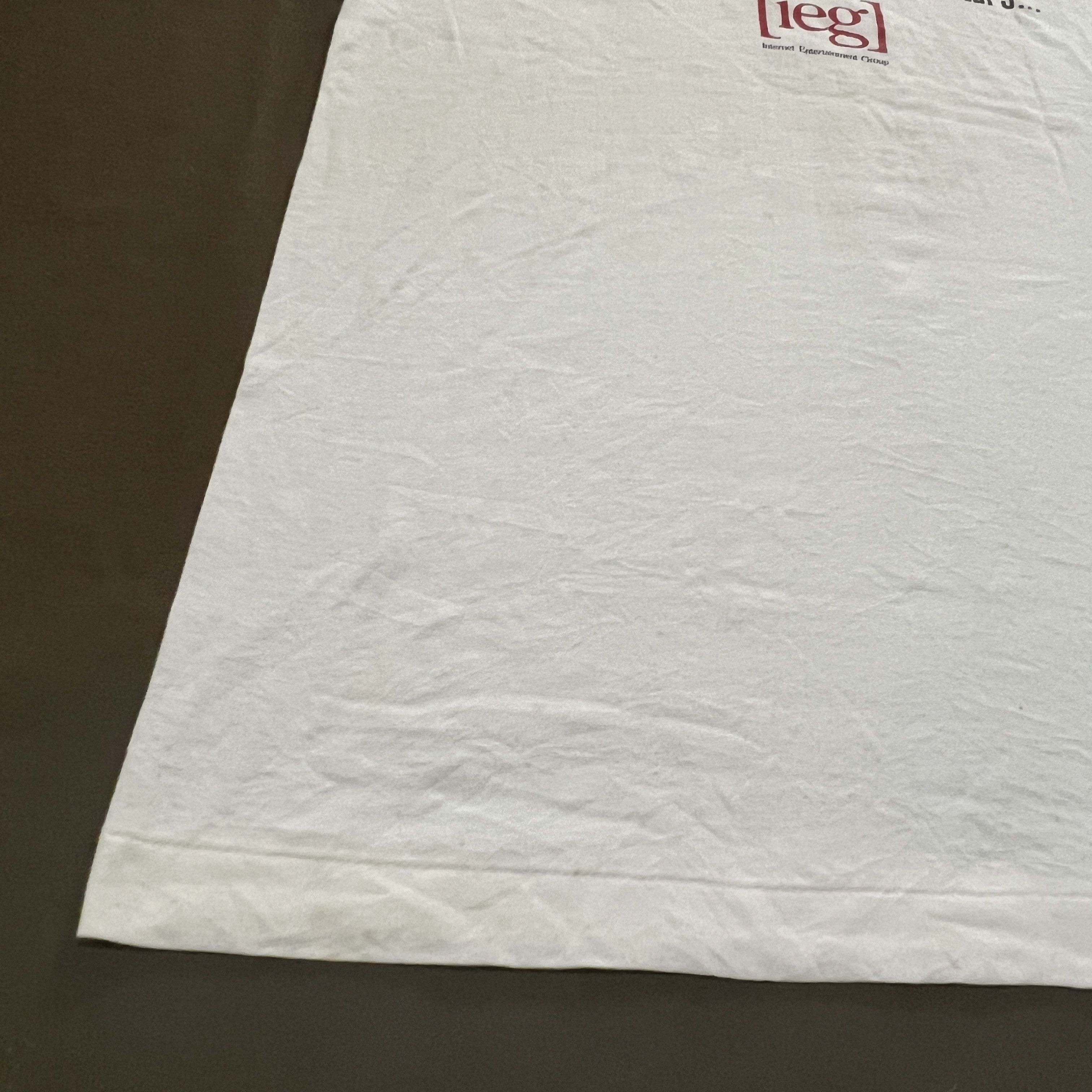 Vintage Vintage 90s ieg Tee Signed By Stephanie Swift Pornstars Size US XL / EU 56 / 4 - 13 Thumbnail