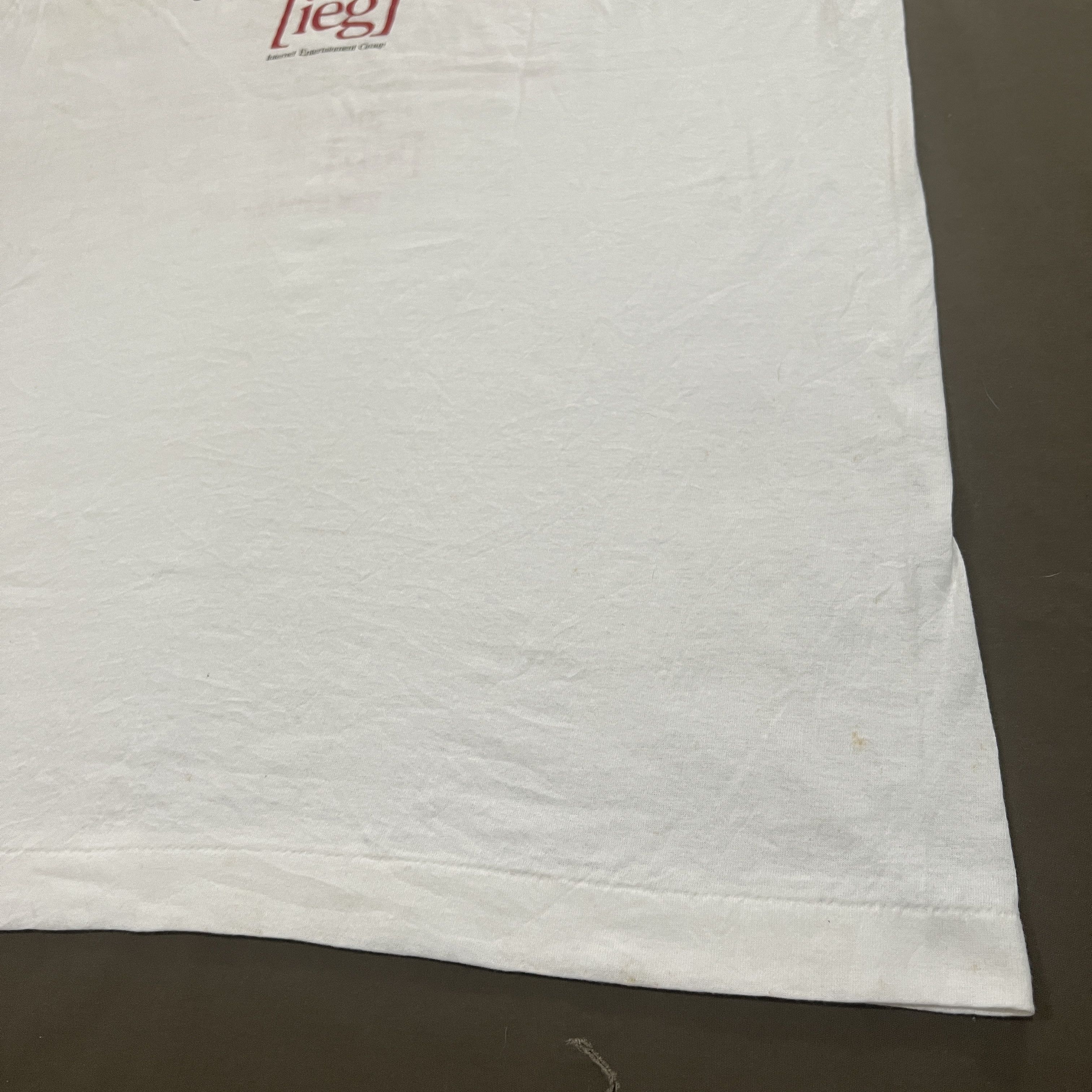 Vintage Vintage 90s ieg Tee Signed By Stephanie Swift Pornstars Size US XL / EU 56 / 4 - 12 Thumbnail