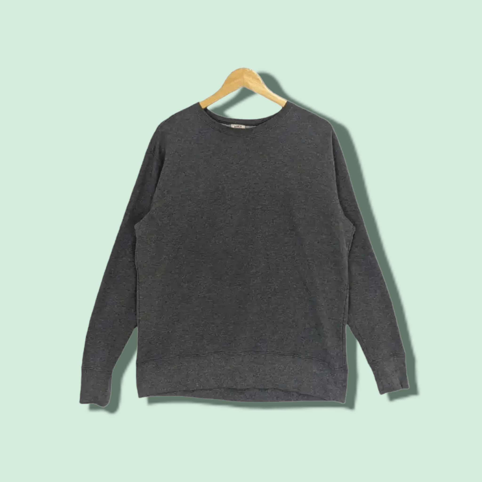 Edwin EDWIN Grey Plain Jumper Sweatshirt Size US L / EU 52-54 / 3 - 1 Thumbnail