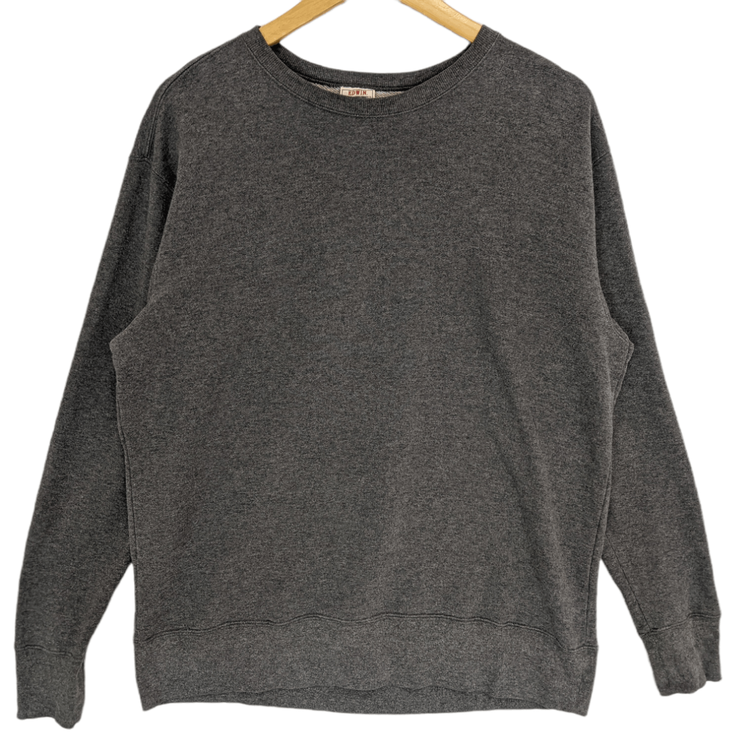 Edwin EDWIN Grey Plain Jumper Sweatshirt Size US L / EU 52-54 / 3 - 2 Thumbnail
