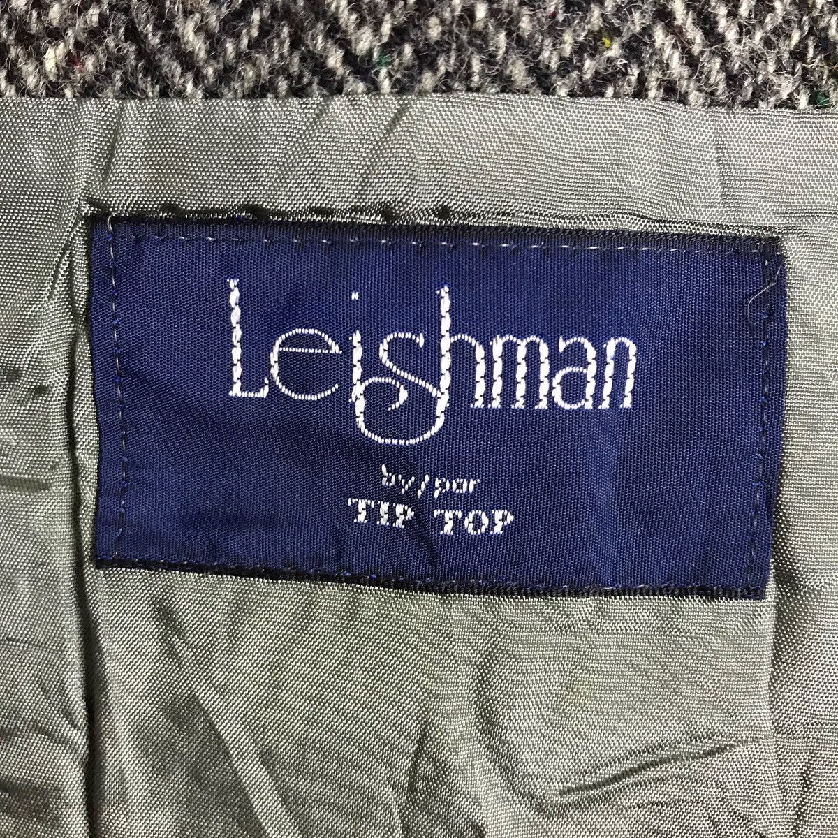 Vintage Leishman X Harris Tweed Herringbone Coat Jacket