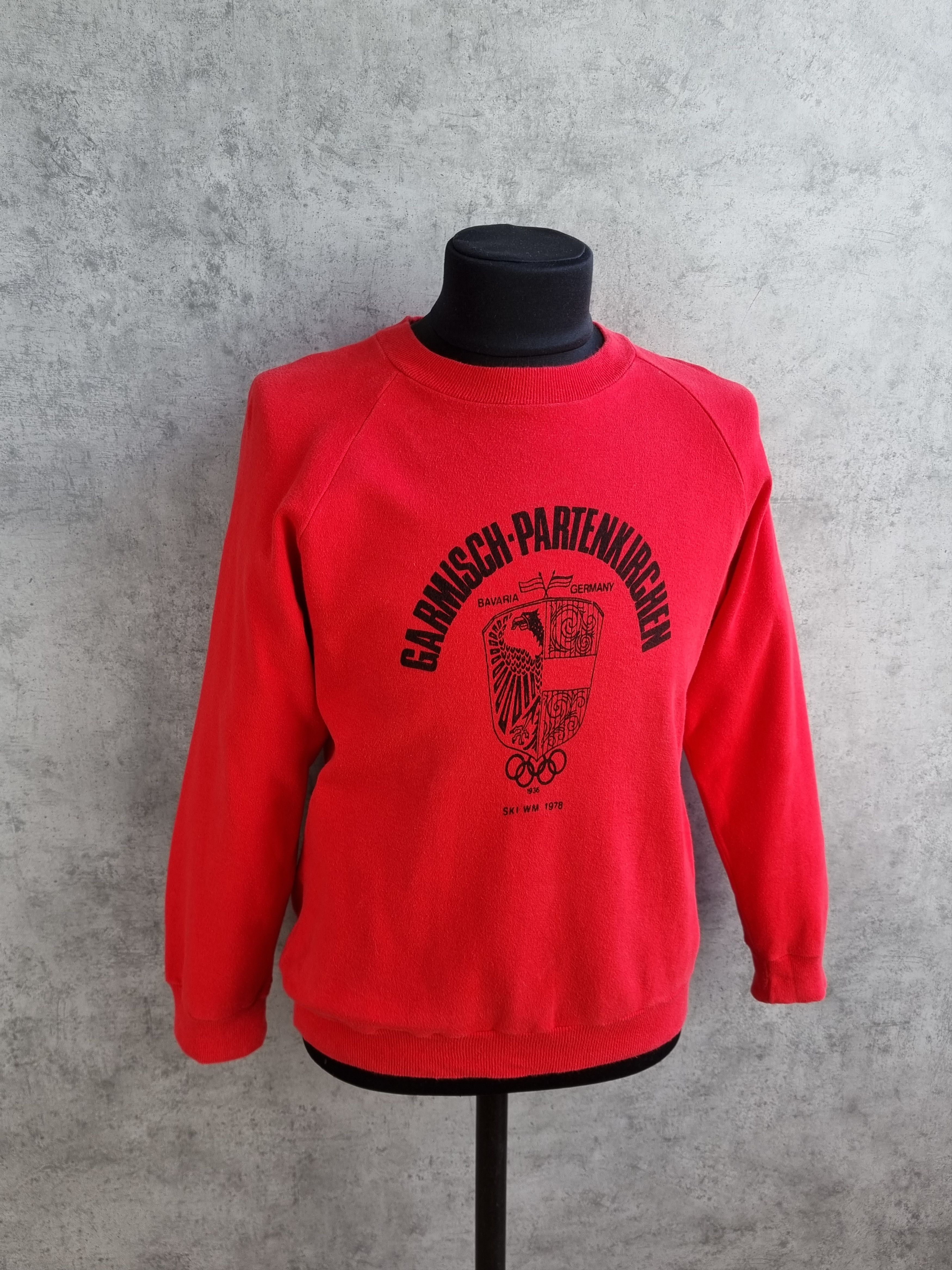 Other 1978 Garmisch Partenkirchen Olympics Ski Bavaria Sweatshirt Size US M / EU 48-50 / 2 - 1 Thumbnail