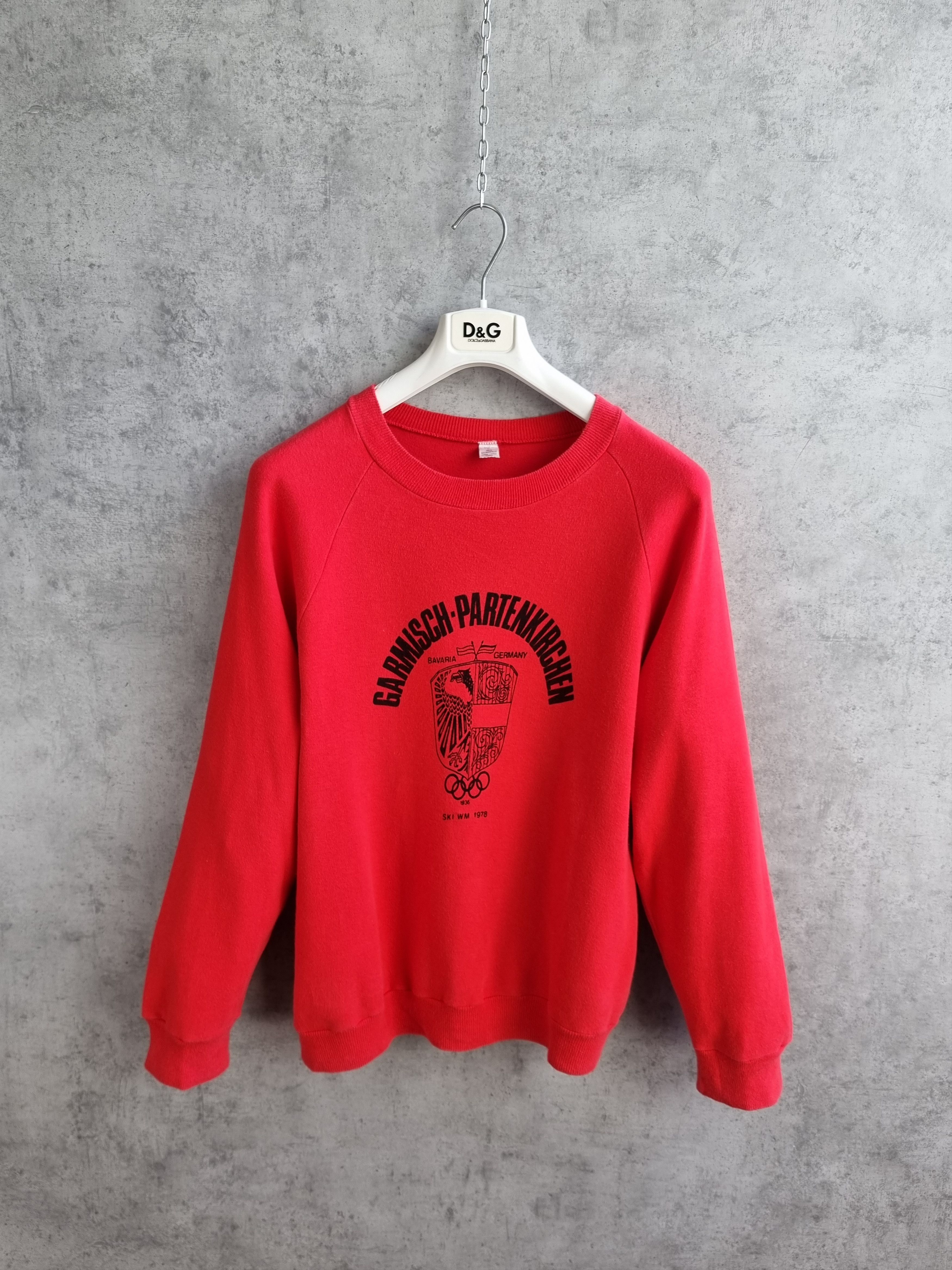 Other 1978 Garmisch Partenkirchen Olympics Ski Bavaria Sweatshirt Size US M / EU 48-50 / 2 - 5 Thumbnail