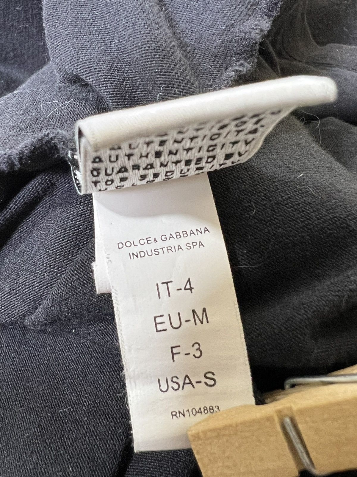Dolce & Gabbana × Vintage Dolce & Gabbana underwear t-shirt Size US M / EU 48-50 / 2 - 6 Thumbnail