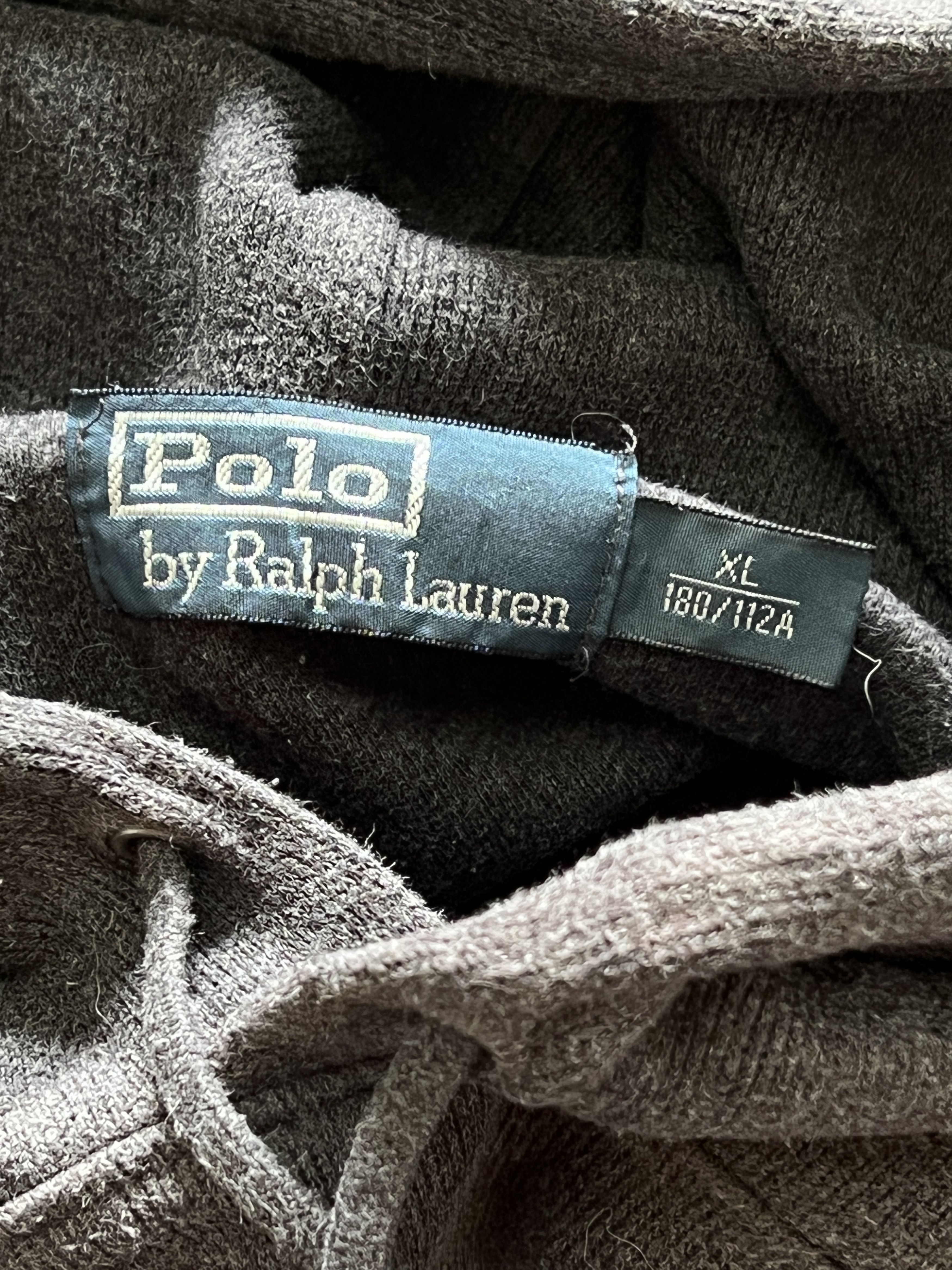 Polo Ralph Lauren Vintage Polo Ralph Lauren padded elbow hoodie Size US XL / EU 56 / 4 - 4 Thumbnail