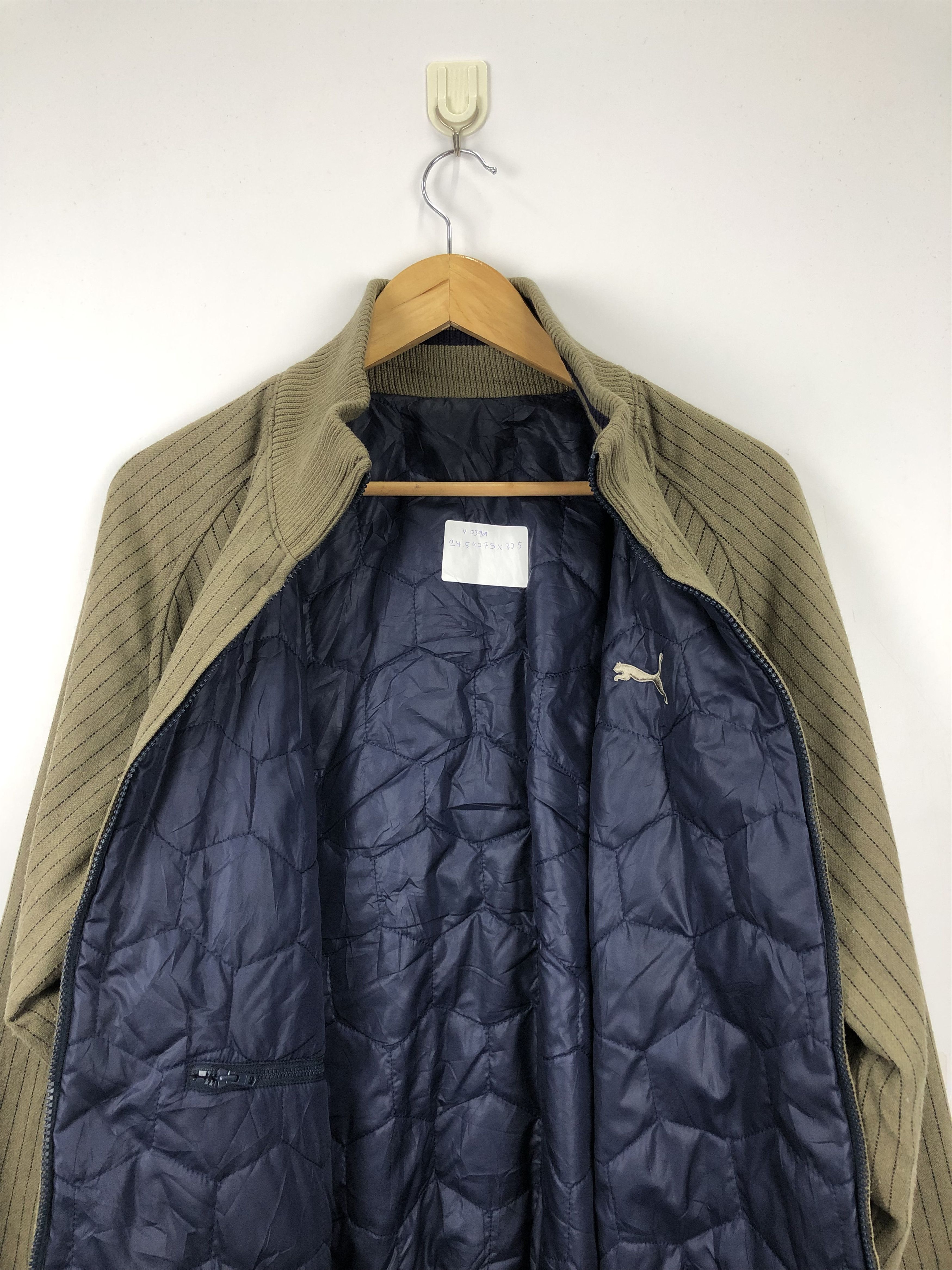 Puma Vintage Puma Wool Zipper Varsity Jacket V0399 Size US L / EU 52-54 / 3 - 6 Thumbnail