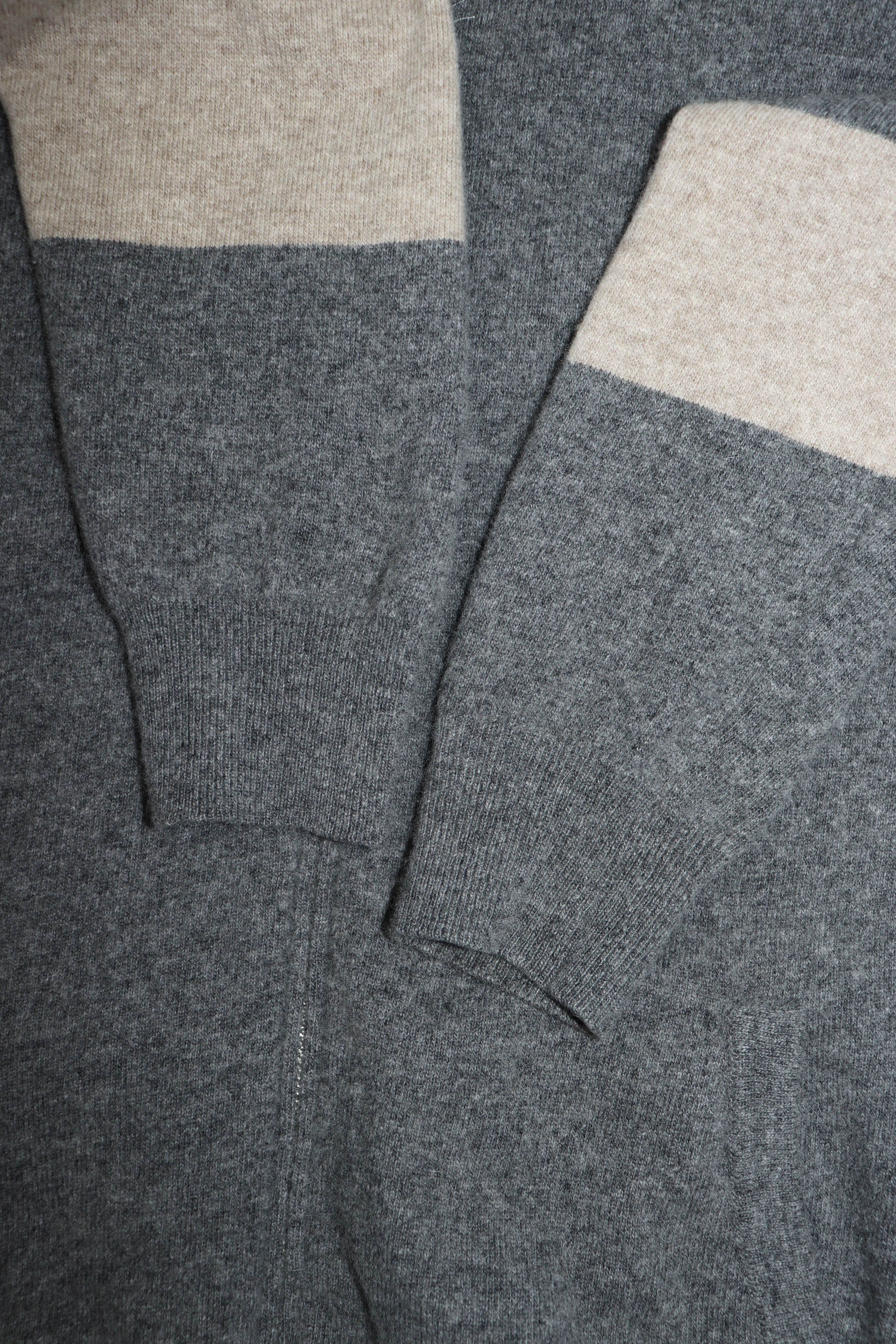 Panicale Panicale Cashmere Gray Wool/Cashmere Full Zip Hoodie Size US M / EU 48-50 / 2 - 7 Thumbnail