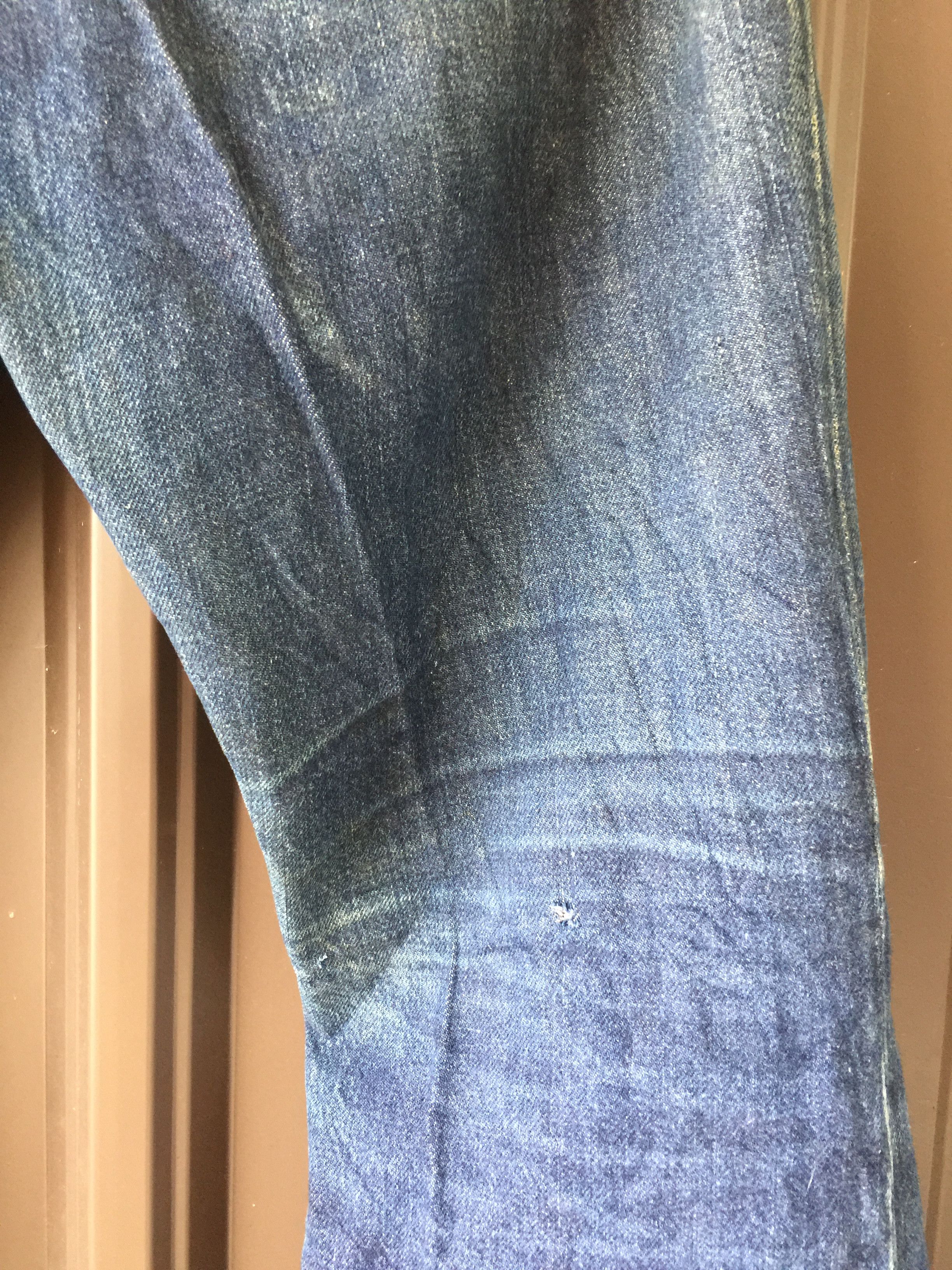 Japanese Brand Vintage Super Flare Edwin Jeans Size 30" / US 8 / IT 44 - 4 Thumbnail