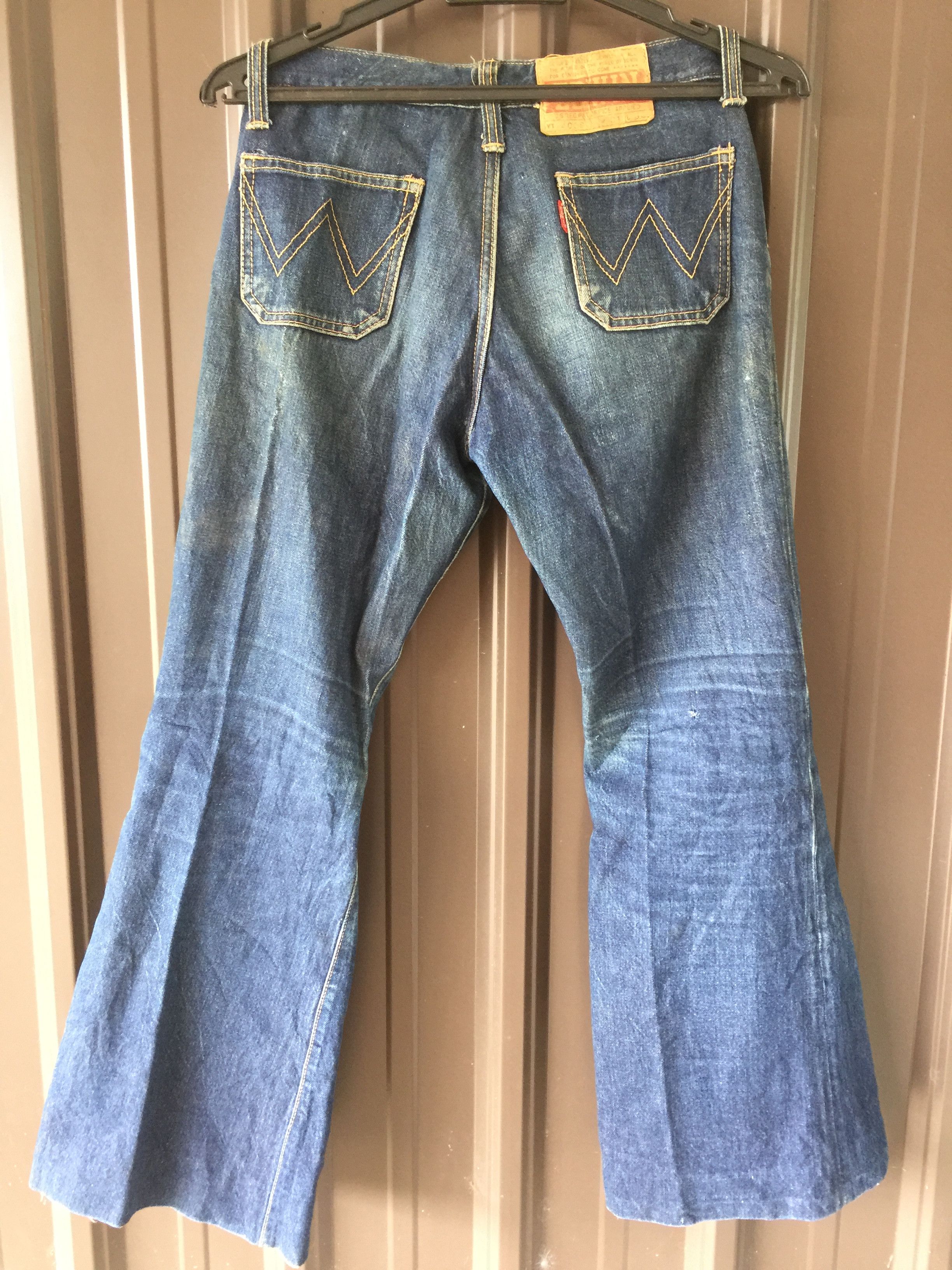 Japanese Brand Vintage Super Flare Edwin Jeans Size 30" / US 8 / IT 44 - 2 Thumbnail