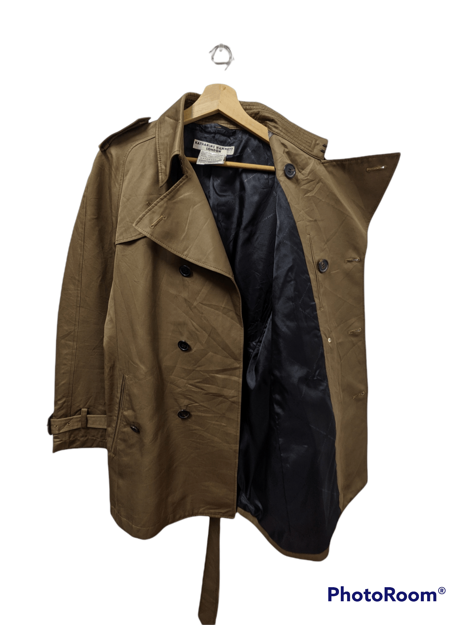 Katharine Hamnett London × Vintage AW Katharine Hamnett London Trench Coat Size M / US 6-8 / IT 42-44 - 5 Thumbnail
