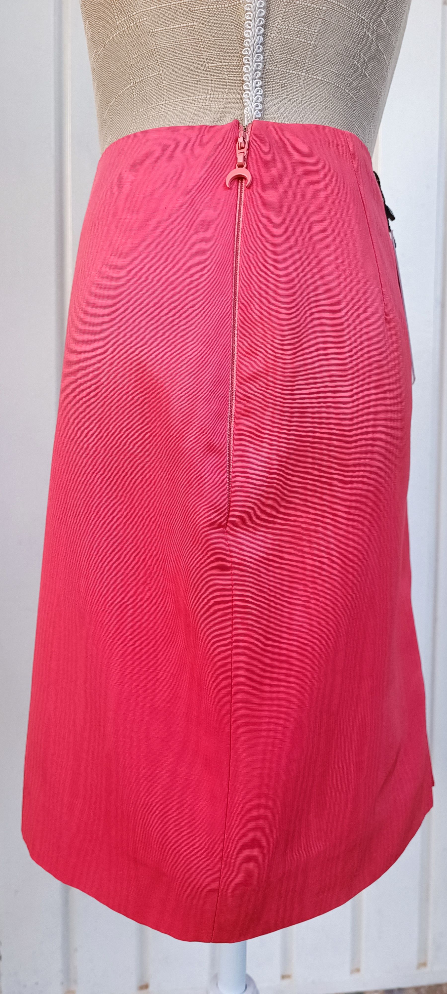 Marine Serre Brand new - SS19-Salmon pink mini skirt. Moire pattern Size 26" / US 2 / IT 38 - 9 Thumbnail