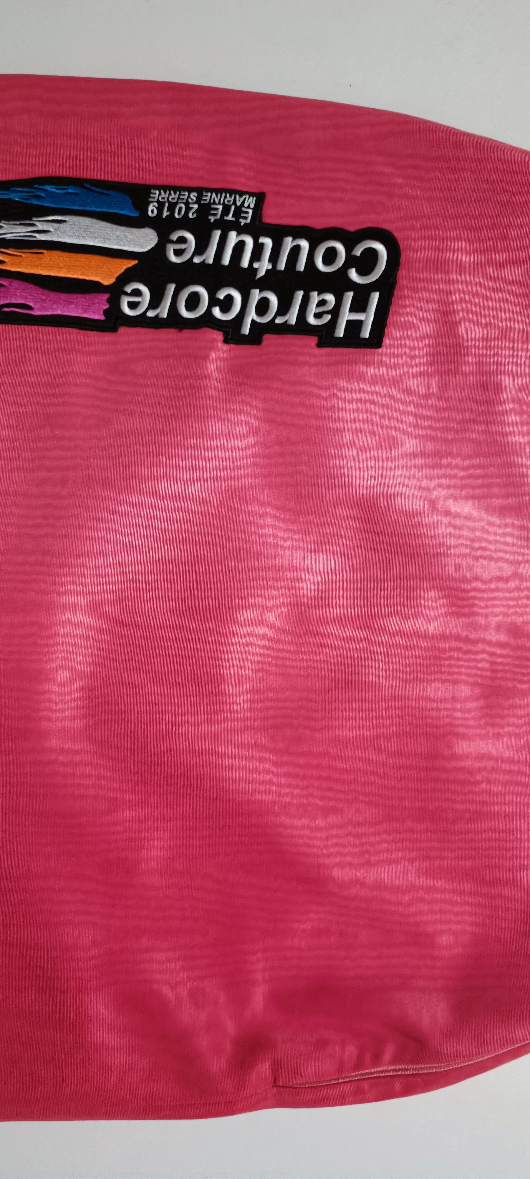 Marine Serre Brand new - SS19-Salmon pink mini skirt. Moire pattern Size 26" / US 2 / IT 38 - 20 Thumbnail