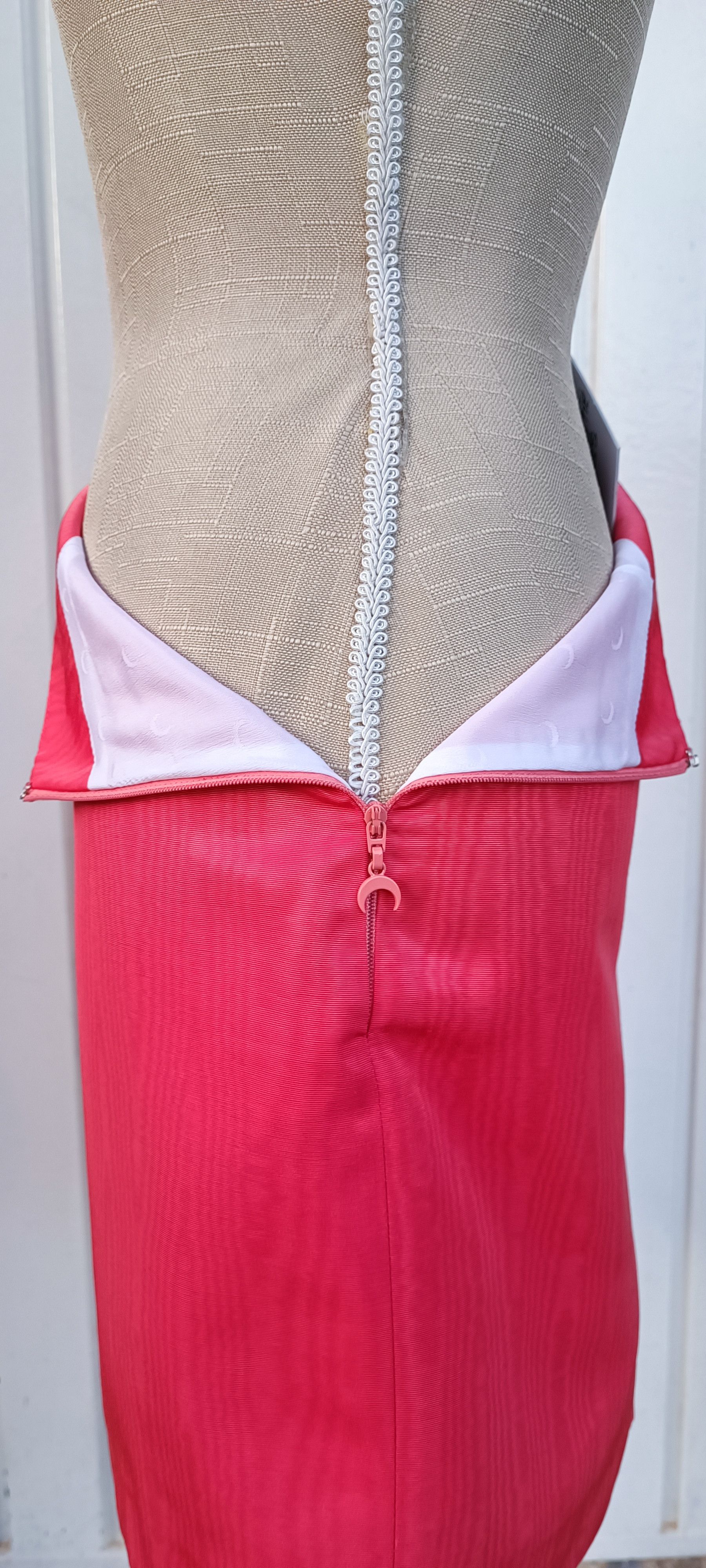 Marine Serre Brand new - SS19-Salmon pink mini skirt. Moire pattern Size 26" / US 2 / IT 38 - 7 Thumbnail