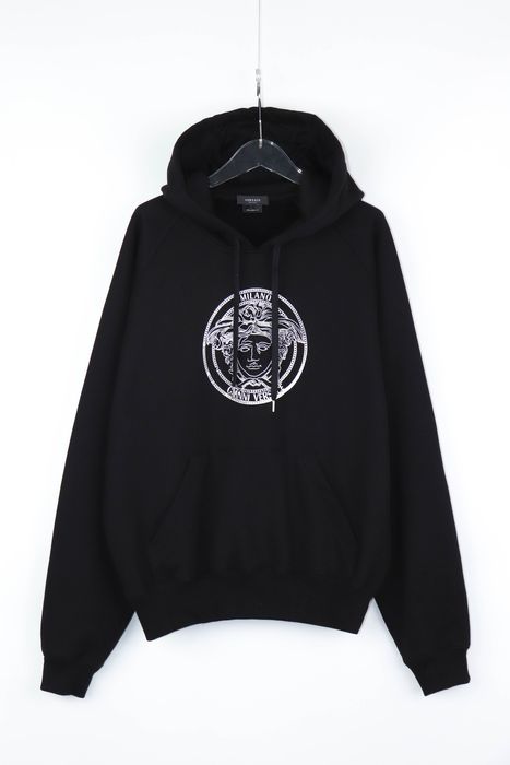 Versace Gianni Versace Milano Made in Italy Big Logo Graphics Hoodie ...