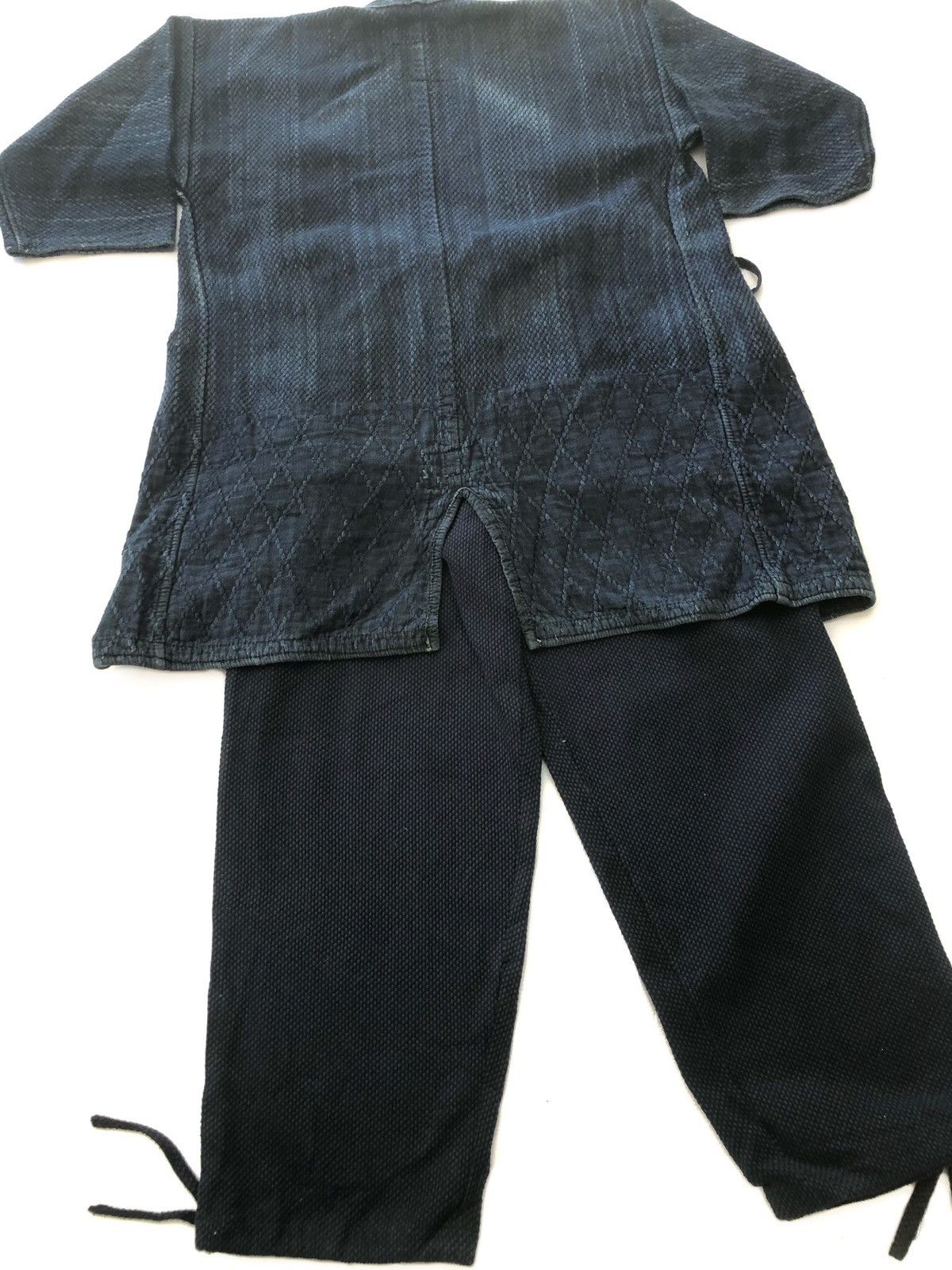 Japanese Brand ❌JAPAN ARCHIVE🚀80’s BORO Sashiko Indigo Natural Dyed Size US M / EU 48-50 / 2 - 3 Thumbnail