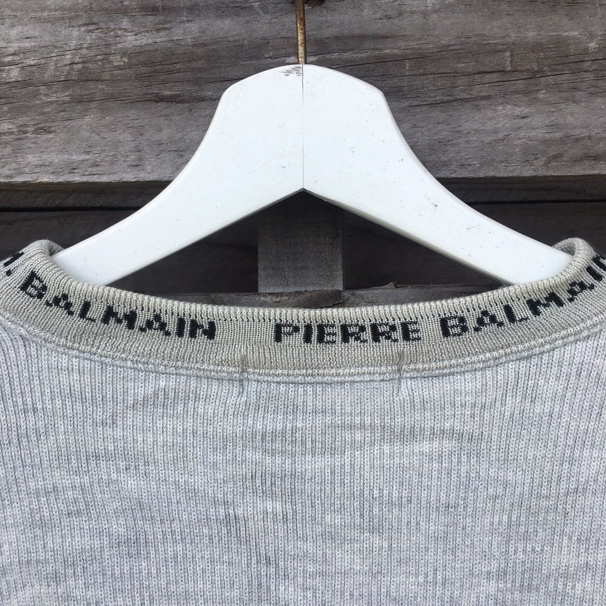 Pierre Balmain Designer x Pierre Balmain x Sweatshirt Size US S / EU 44-46 / 1 - 7 Thumbnail