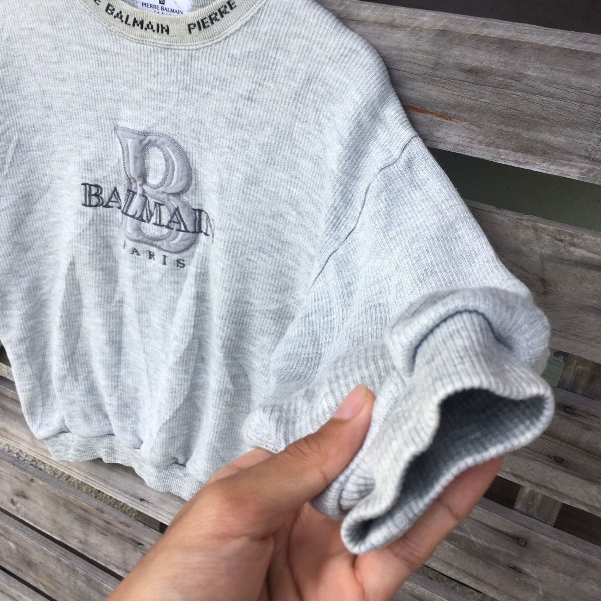 Pierre Balmain Designer x Pierre Balmain x Sweatshirt Size US S / EU 44-46 / 1 - 4 Thumbnail