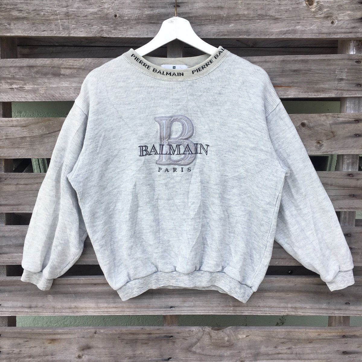 Pierre Balmain Designer x Pierre Balmain x Sweatshirt Size US S / EU 44-46 / 1 - 1 Thumbnail