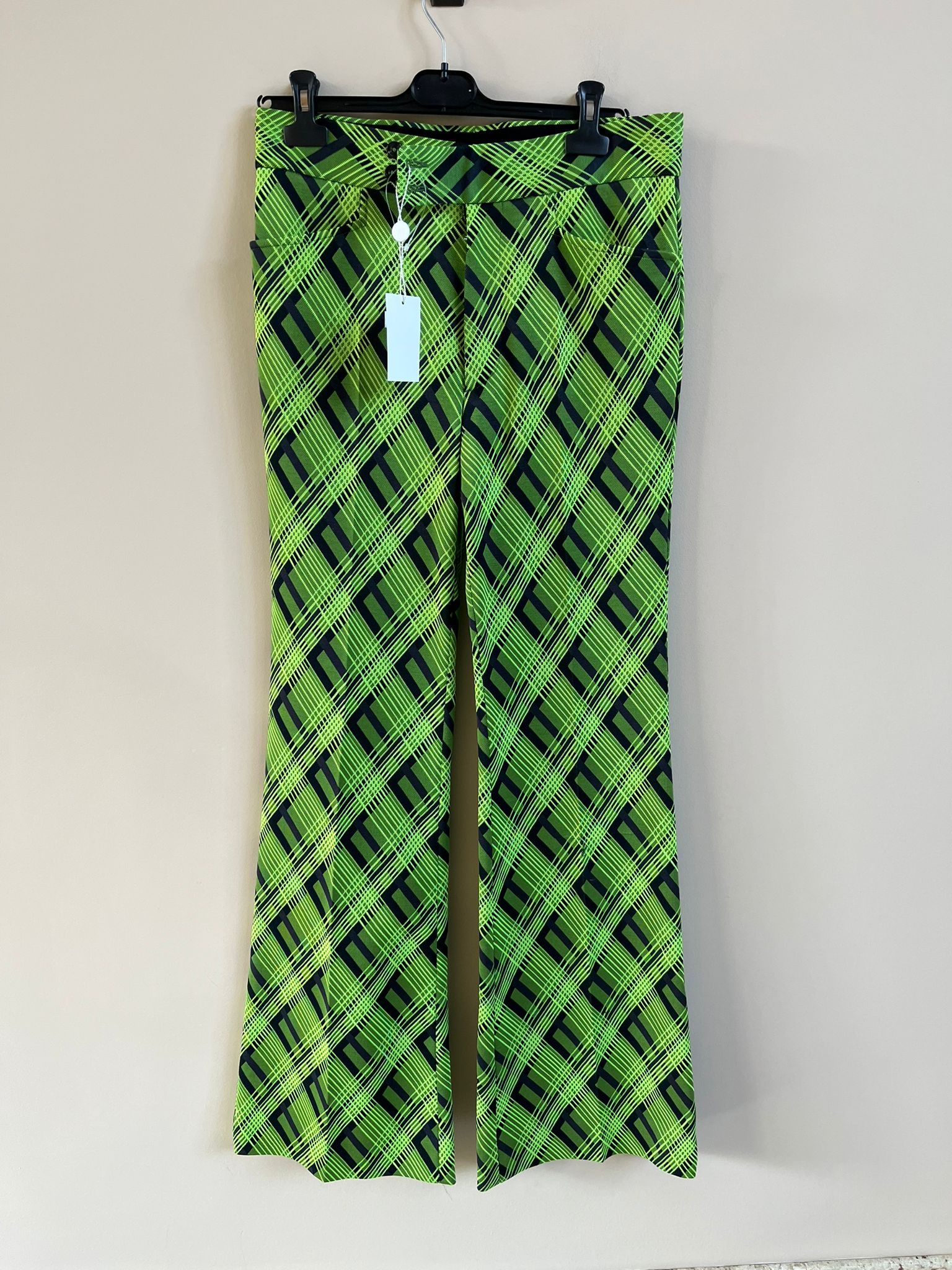 Maison Margiela Casual Pants in Green & Black Size US 30 / EU 46 - 1 Thumbnail