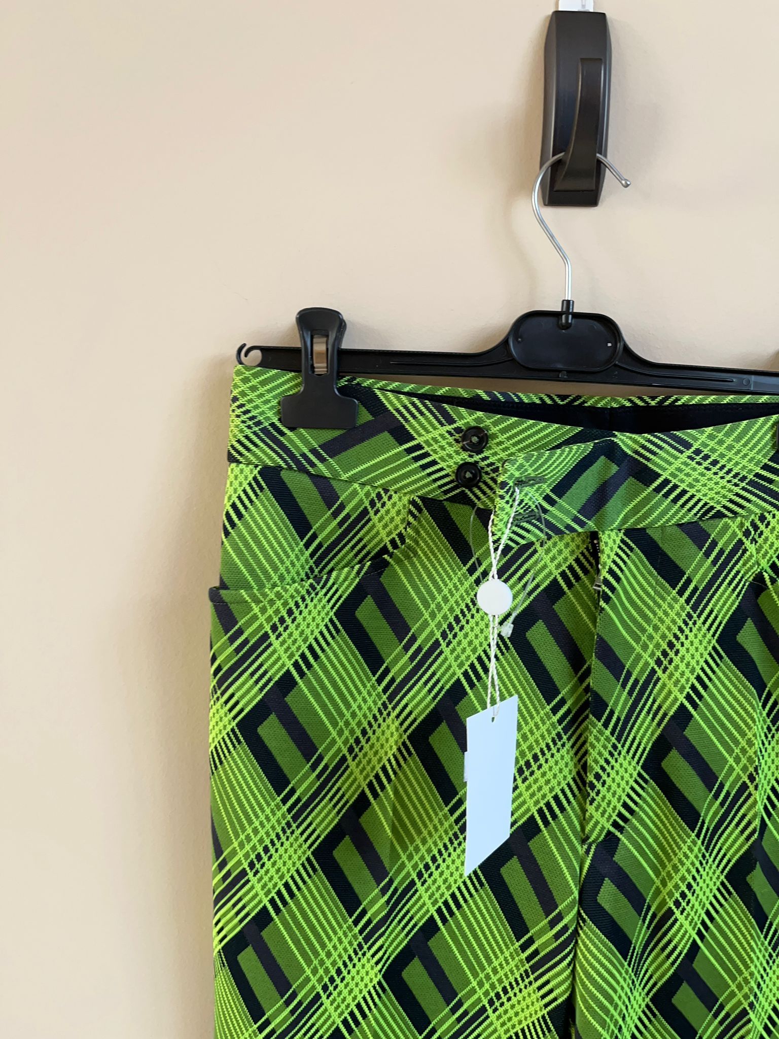 Maison Margiela Casual Pants in Green & Black Size US 30 / EU 46 - 7 Thumbnail